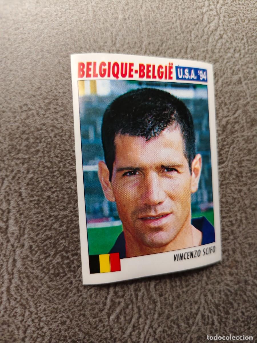 Figurine di Calcio: 350 SERVICE LINE MUNDIAL USA 94 VINCENZO SCIFO BELGIQUE-BELGIE BELGICA 1994 WORLD CUP SL ITALY AAC