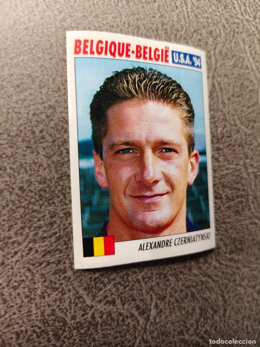 Figurine di Calcio: 355 SERVICE LINE MUNDIAL USA 94 CZERNIATYNSKI BELGIQUE-BELGIE BELGICA 1994 WORLD CUP SL ITALY AAC