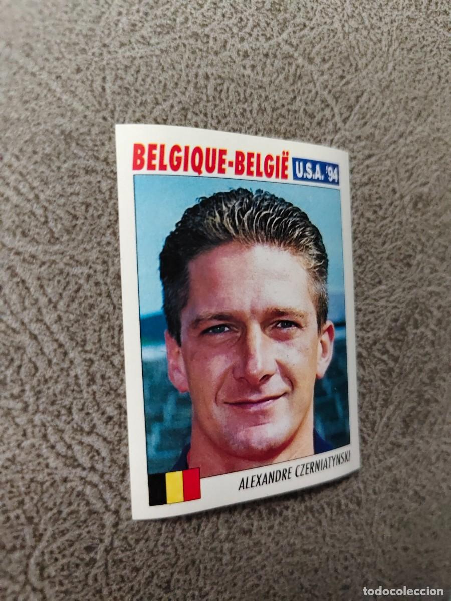 Figurine di Calcio: 355 SERVICE LINE MUNDIAL USA 94 CZERNIATYNSKI BELGIQUE-BELGIE BELGICA 1994 WORLD CUP SL ITALY AAC