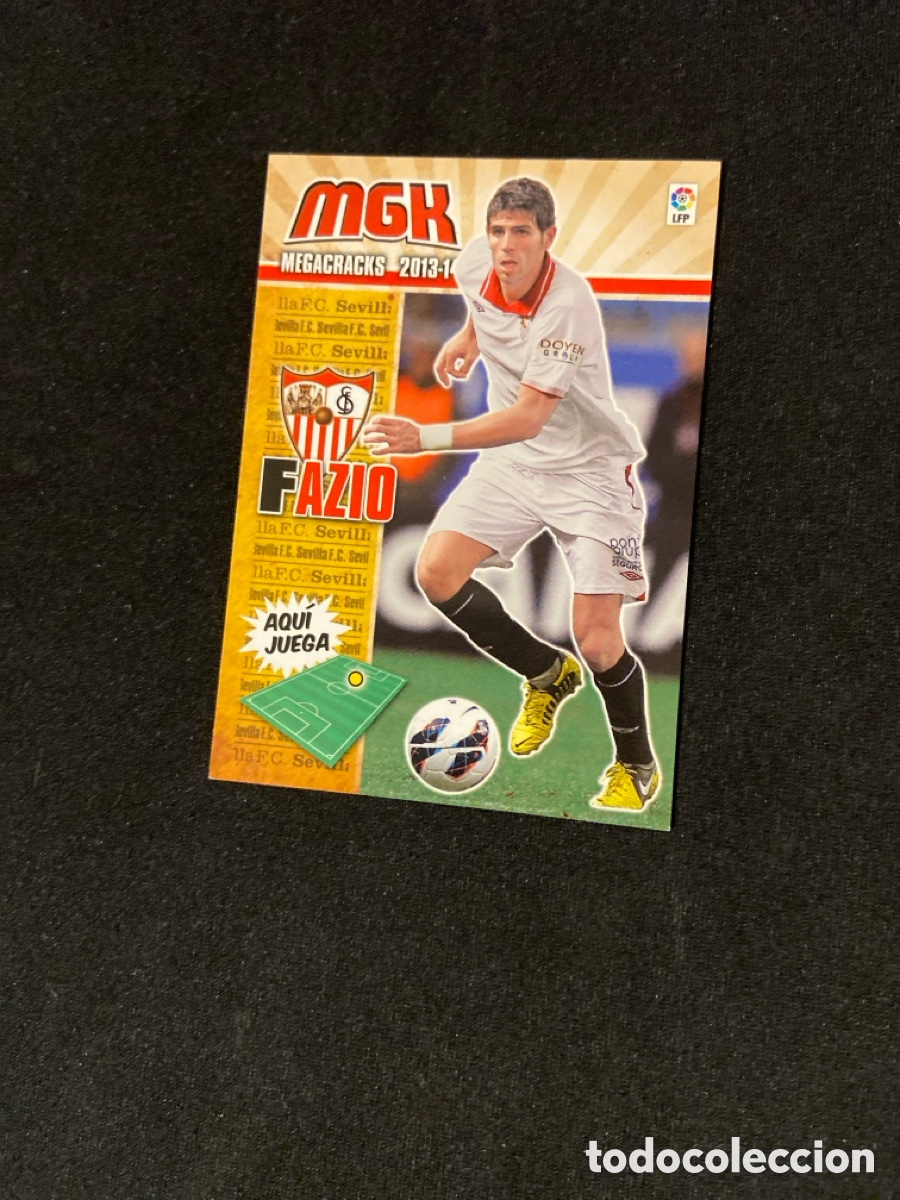 Football Stickers: FAZIO 294 (SEVILLA) PANINI