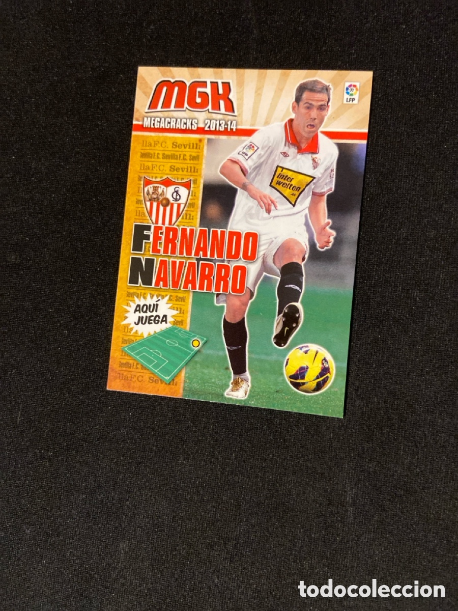 Cromos de f&uacute;tbol: FERNANDO NAVARRO 295 (SEVILLA)