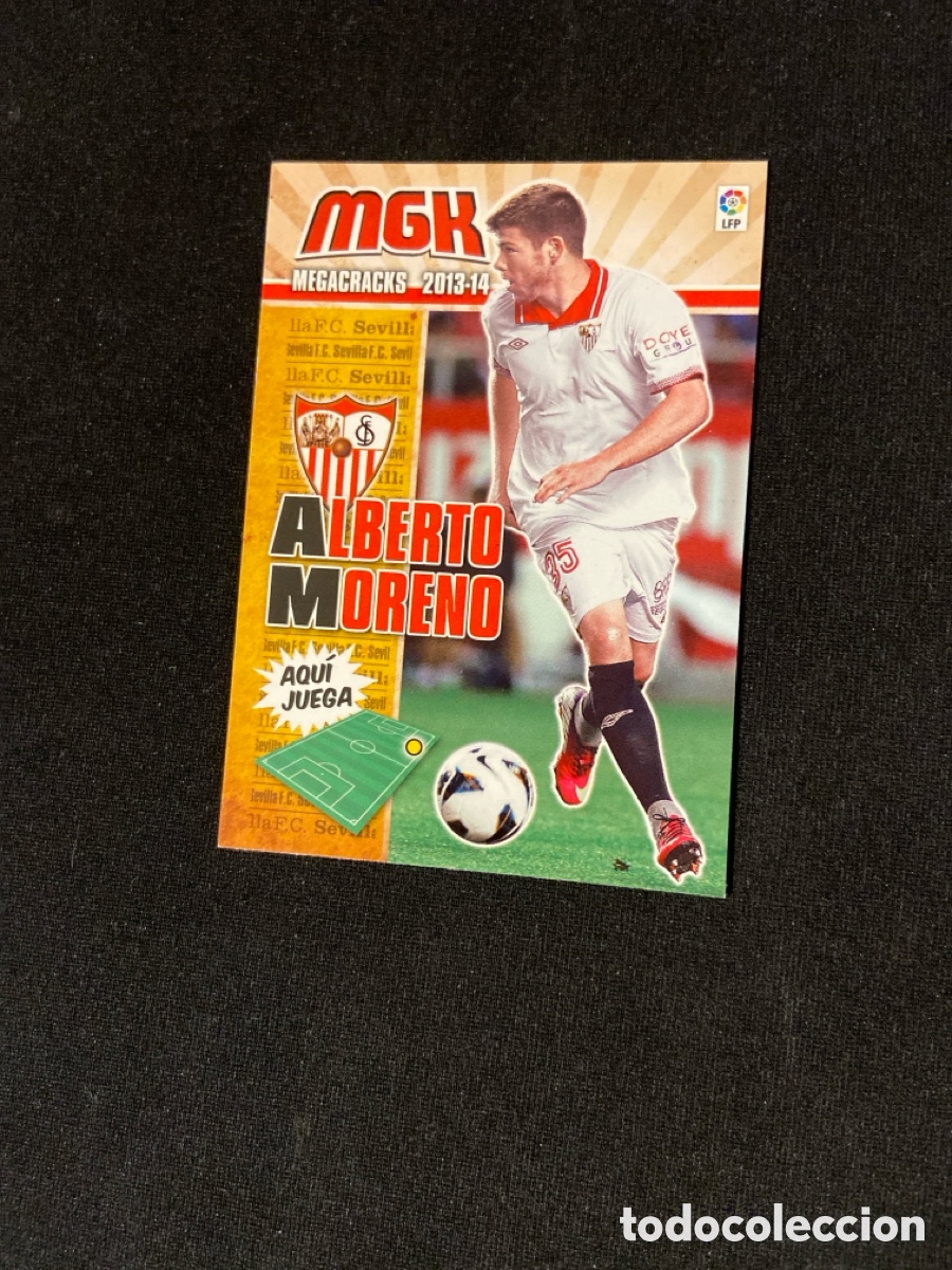 Cromos de f&uacute;tbol: ALBERTO MORENO 296 (SEVILLA)