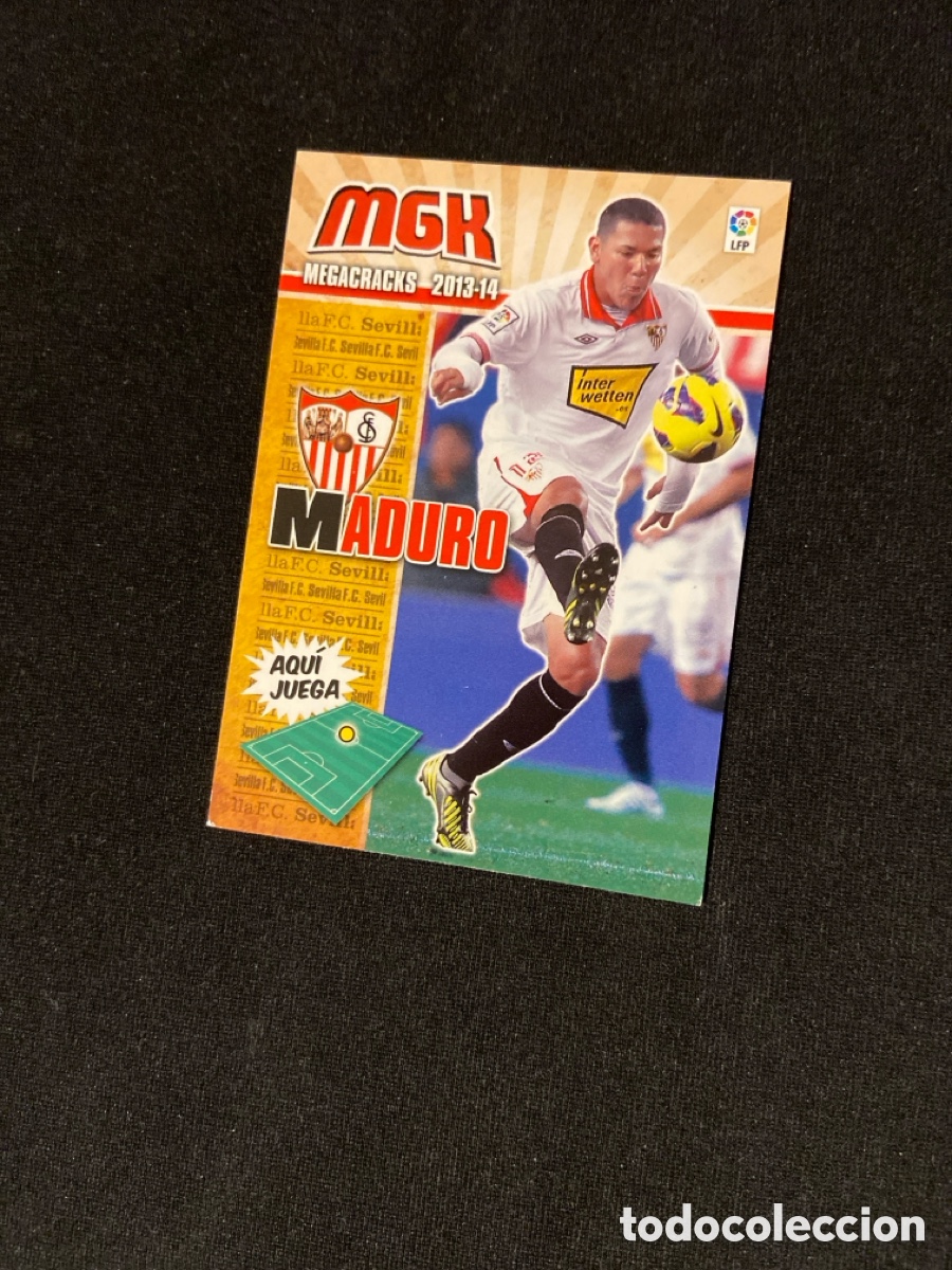 Cromos de f&uacute;tbol: MADURO 297 (SEVILLA) PANINI