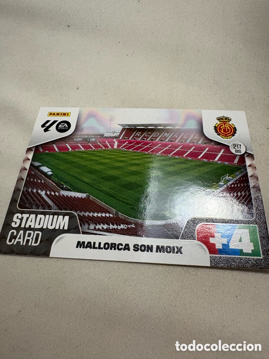 Cromos de f&uacute;tbol: 217 BIS MALLORCA SON MOIX ESTADIO DEL MALLORCA 25 26 ADRENALYN XL 2025 2026