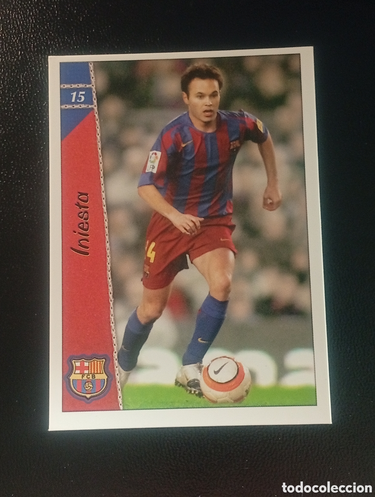 Cromos de f&uacute;tbol: 15 INIESTA BARCELONA MUNDICROMO 2006 2007 CROMOS CARDS PANINI MEGACRAKS ADRENALYN TOPPS ESPA&Ntilde;A SPAIN