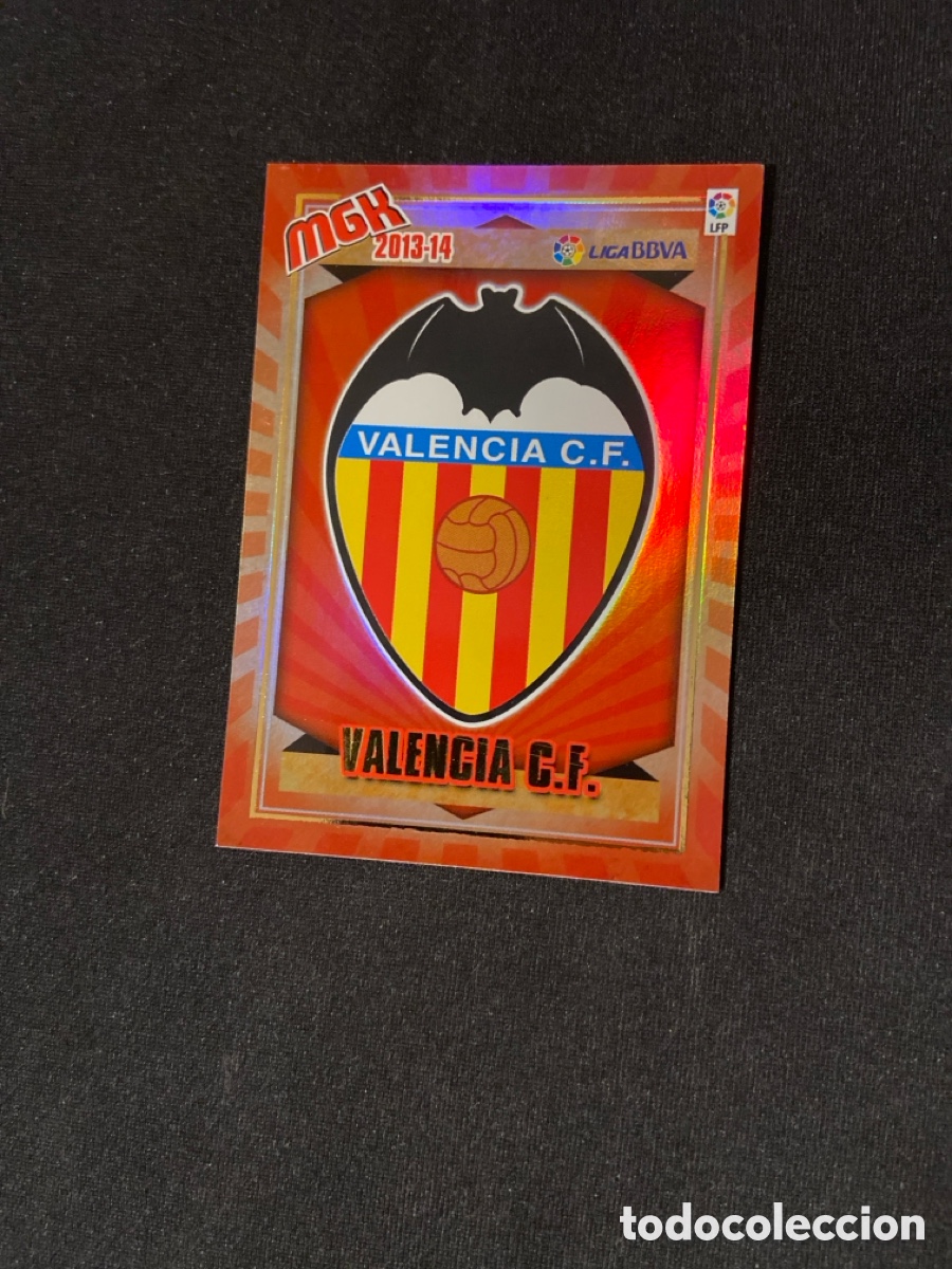 Cromos de f&uacute;tbol: ESCUDO 307 (VALENCIA) MEGA