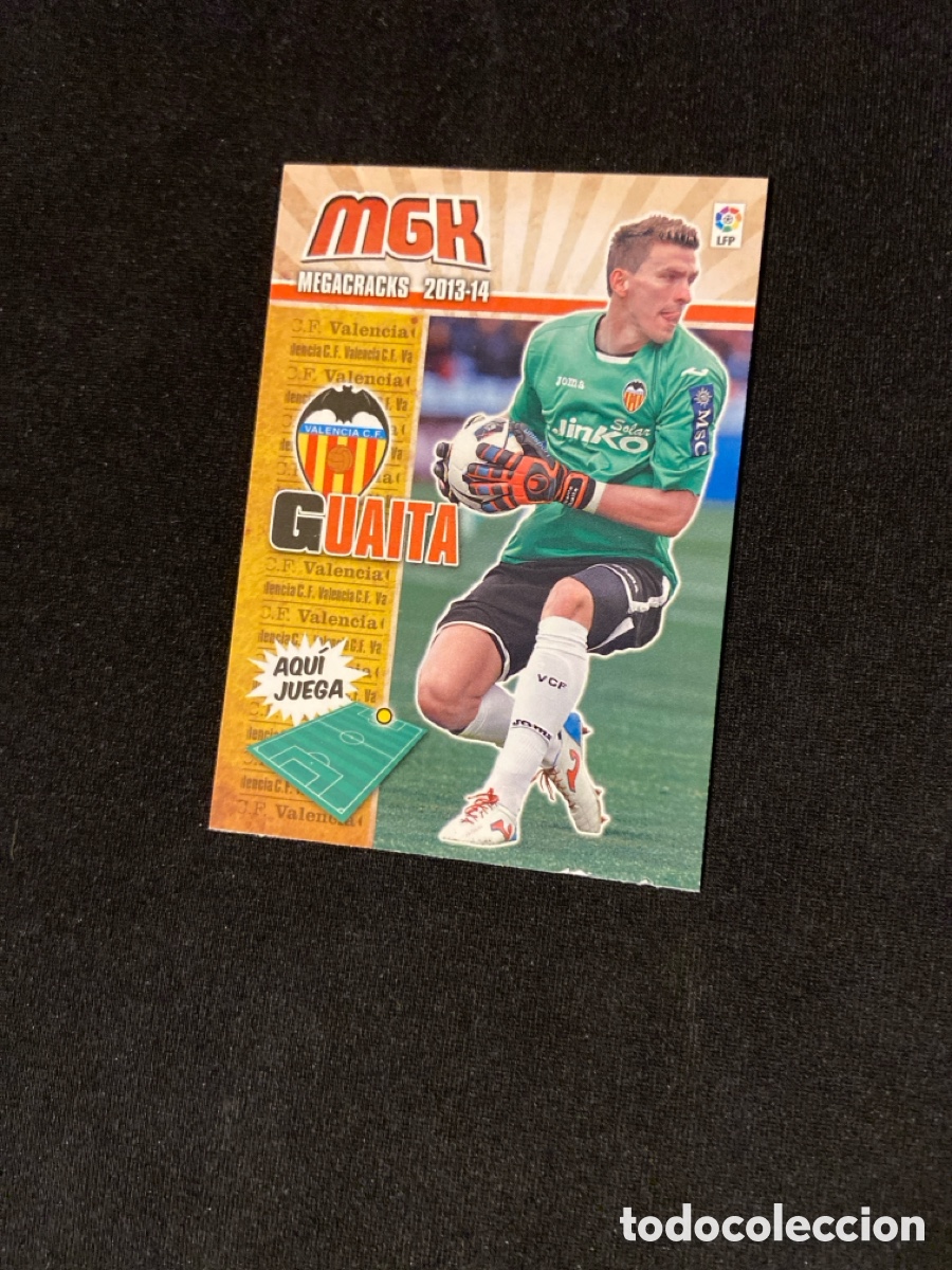Cromos de f&uacute;tbol: GUAITA 308 (VALENCIA) PANINI