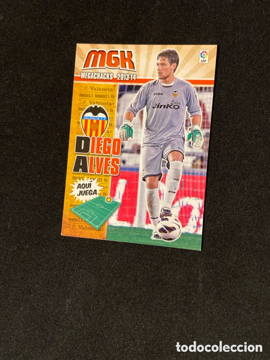 Cromos de f&uacute;tbol: DIEGO ALVES 309 (VALENCIA)