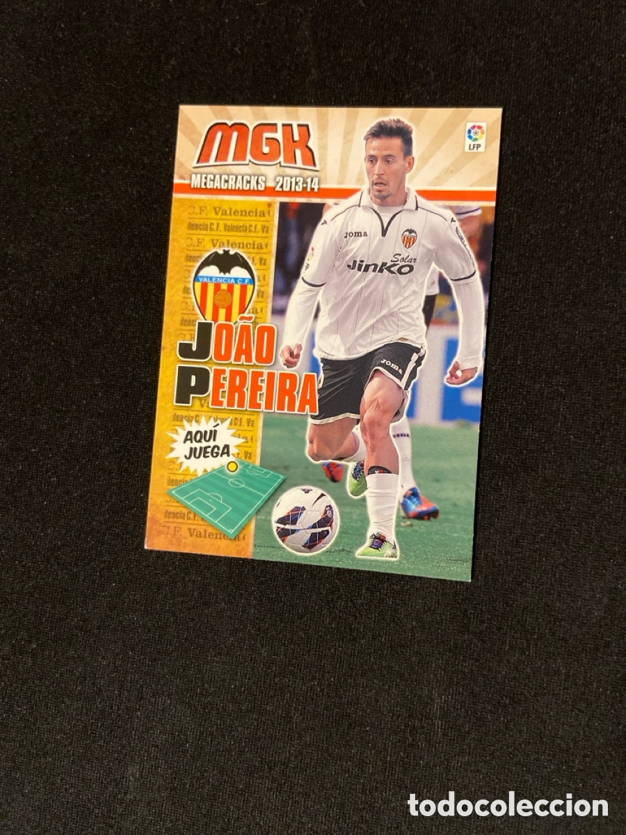 Cromos de f&uacute;tbol: JOAO PEREIRA 310 (VALENCIA)