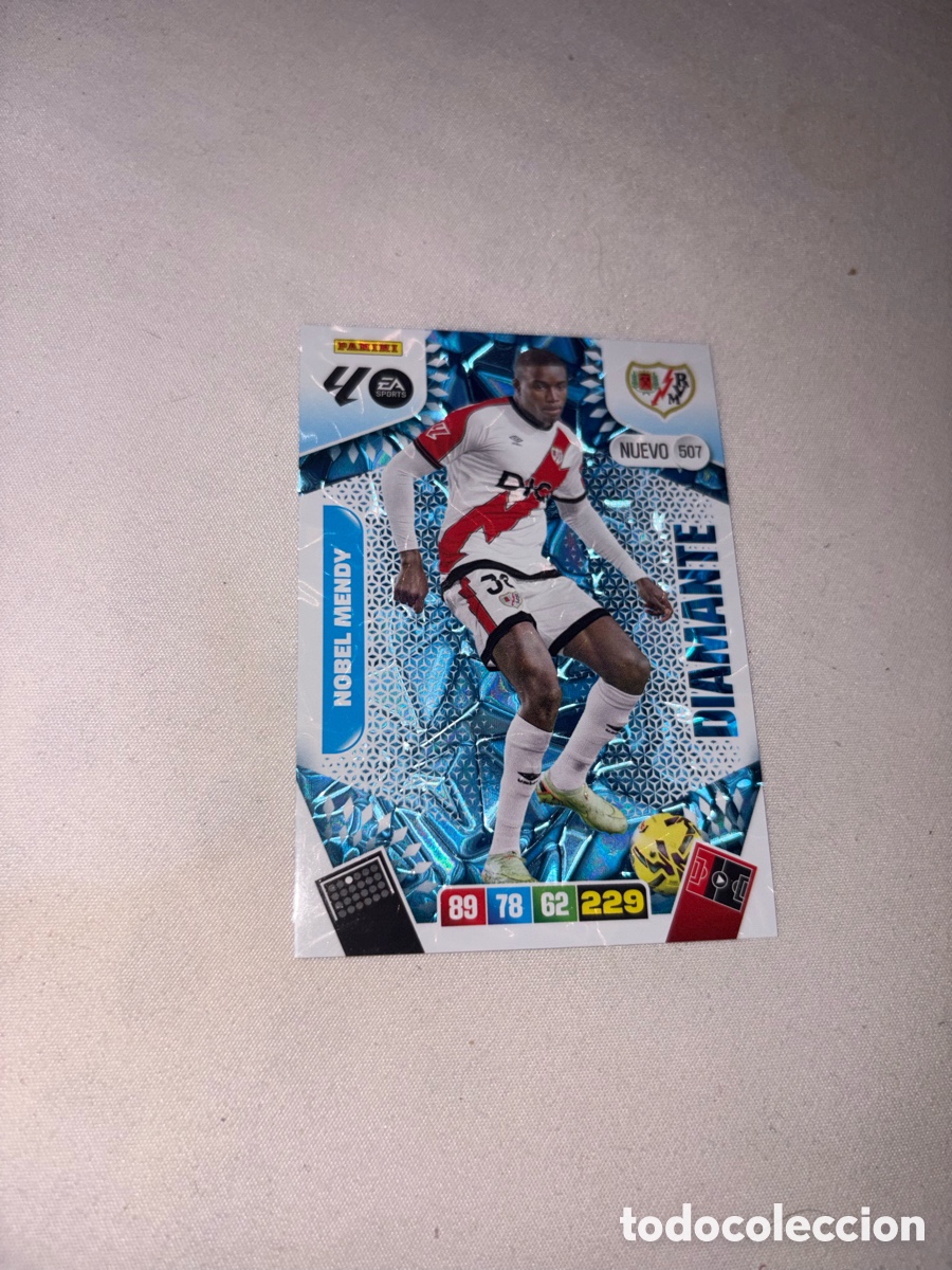 Cromos de f&uacute;tbol: Adrenalyn 2025 2026 / 25 26 Nuevo Diamante 507 Nobel Mendy Rayo Vallecano