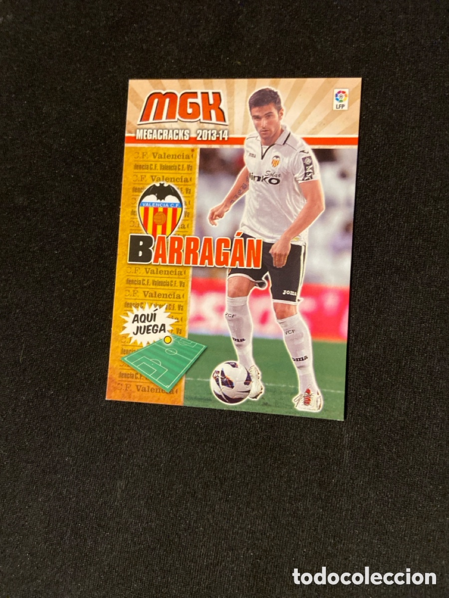 Cromos de f&uacute;tbol: BARRAG&Aacute;N 315 BIS (VALENCIA)