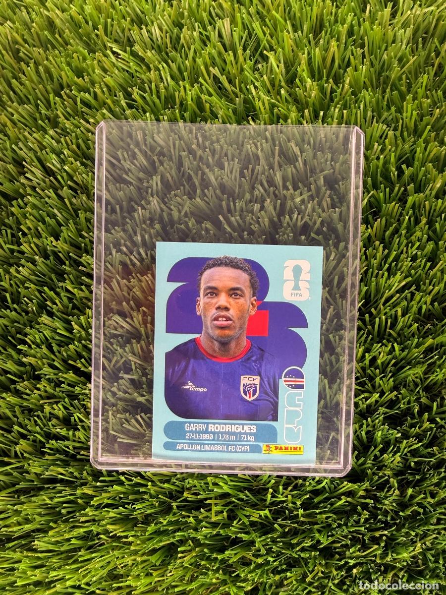 Cromos de f&uacute;tbol: N&ordm; CPV15 Garry Rodrigues Cabo Verde Mundial 2026 Stickers