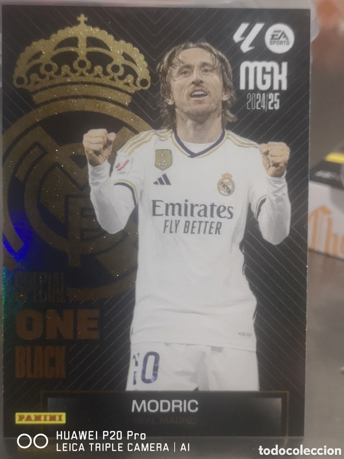Cromos de f&uacute;tbol: MEGACRACKS 2024 2025 SPECIAL ONE BLACK - MODRIC