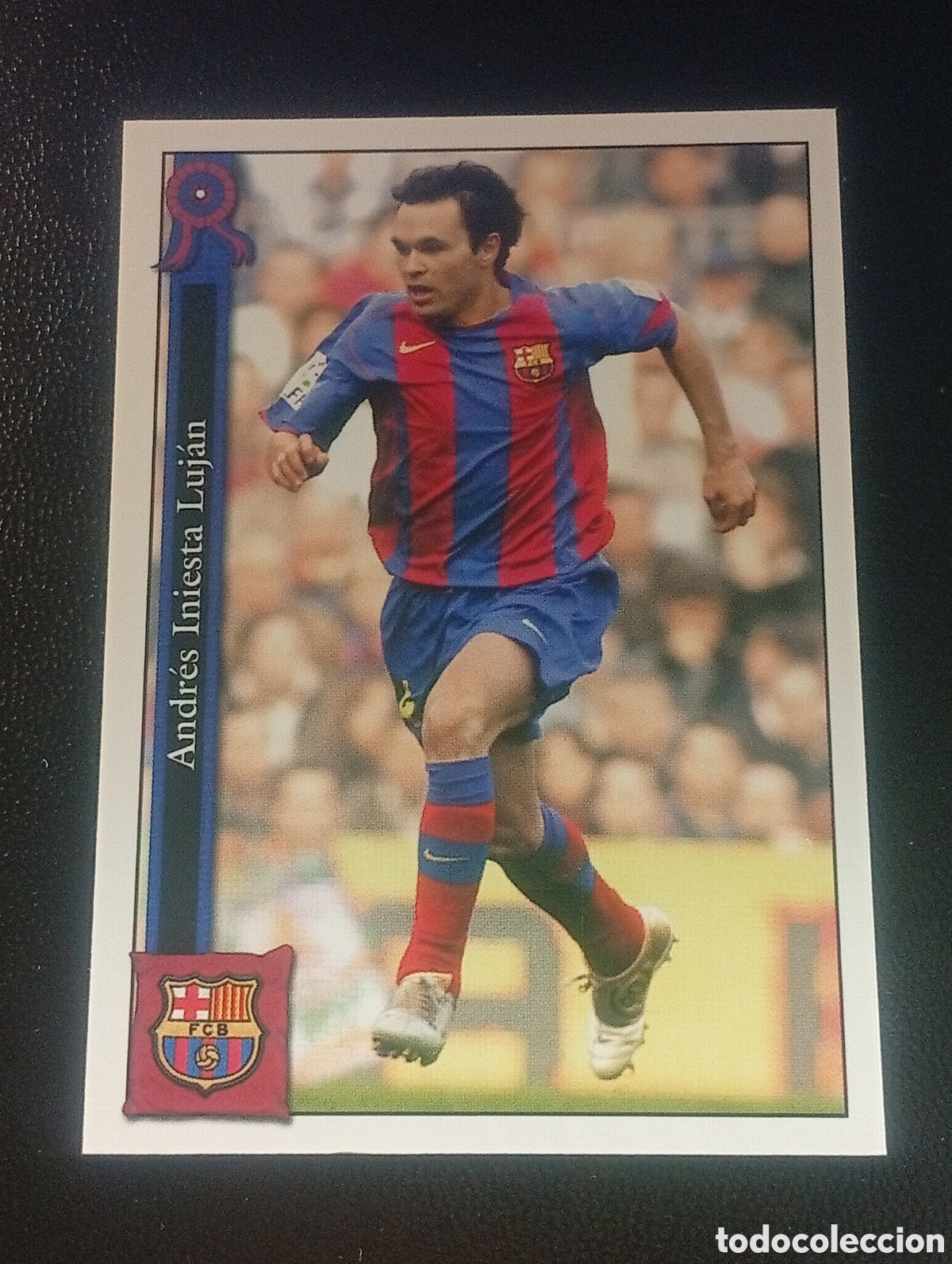 Cromos de f&uacute;tbol: 16 INIESTA BARCELONA MUNDICROMO 2005 2006 5 6 CROMOS PANINI MEGACRACKS TOPPS ESPA&Ntilde;A SPAIN