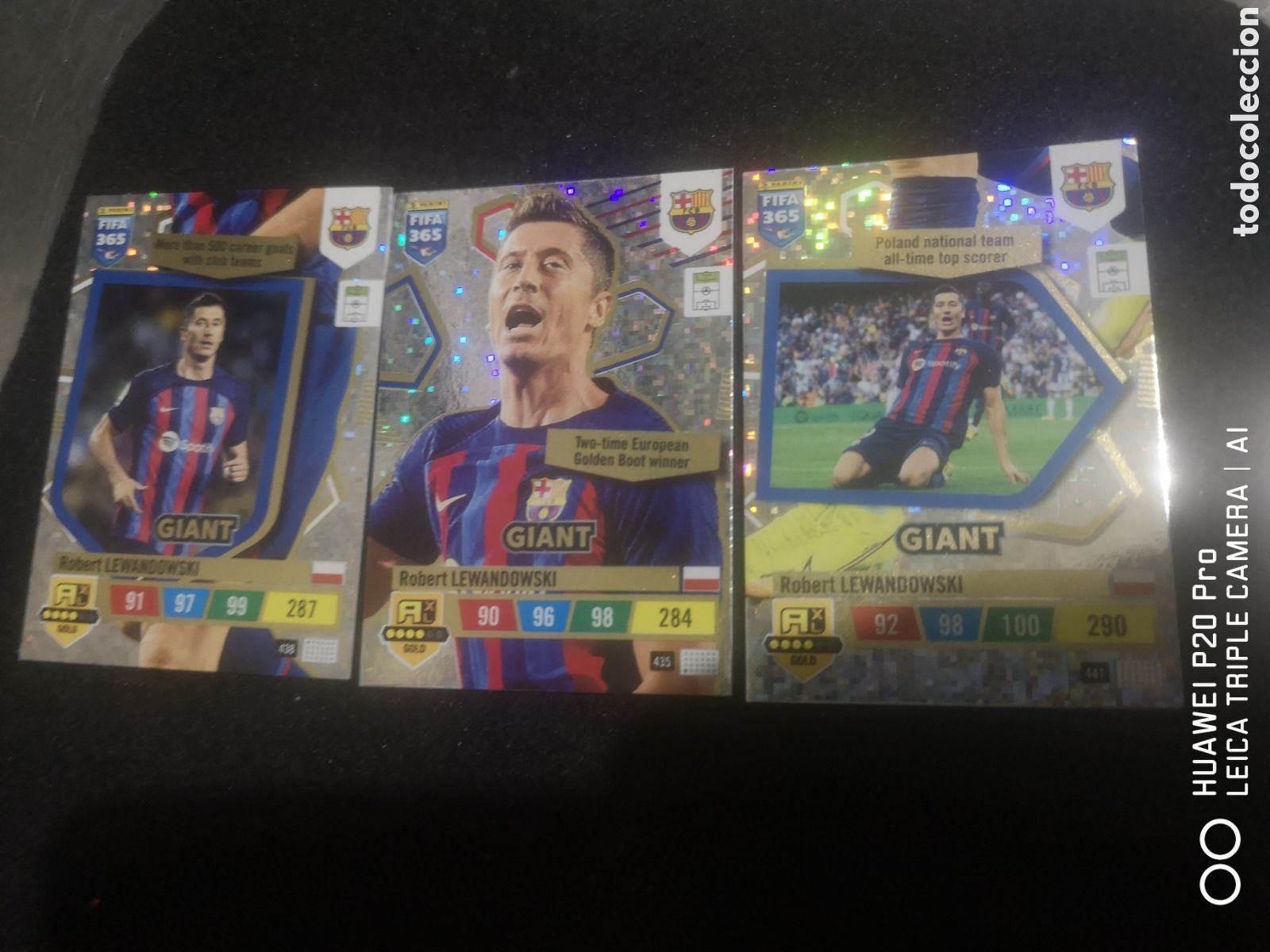 Cromos de f&uacute;tbol: FIFA 365 ADRENALYN 2023 GIANT LEWANDOWSKI 435