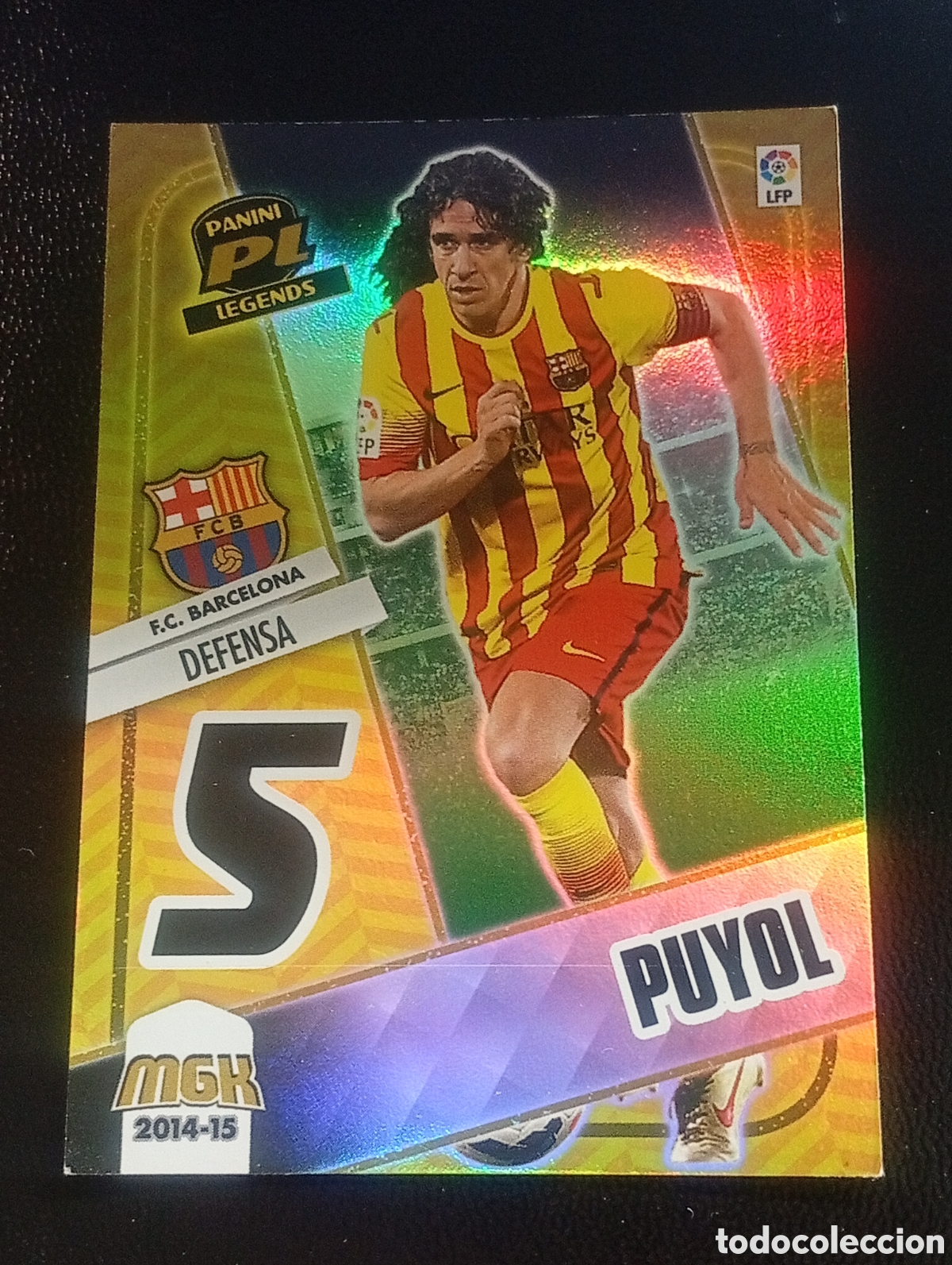 Cromos de f&uacute;tbol: 435 PUYOL BARCELONA MEGACRACKS 2014 2015 14 15 CROMOS CARDS PANINI TOPPS