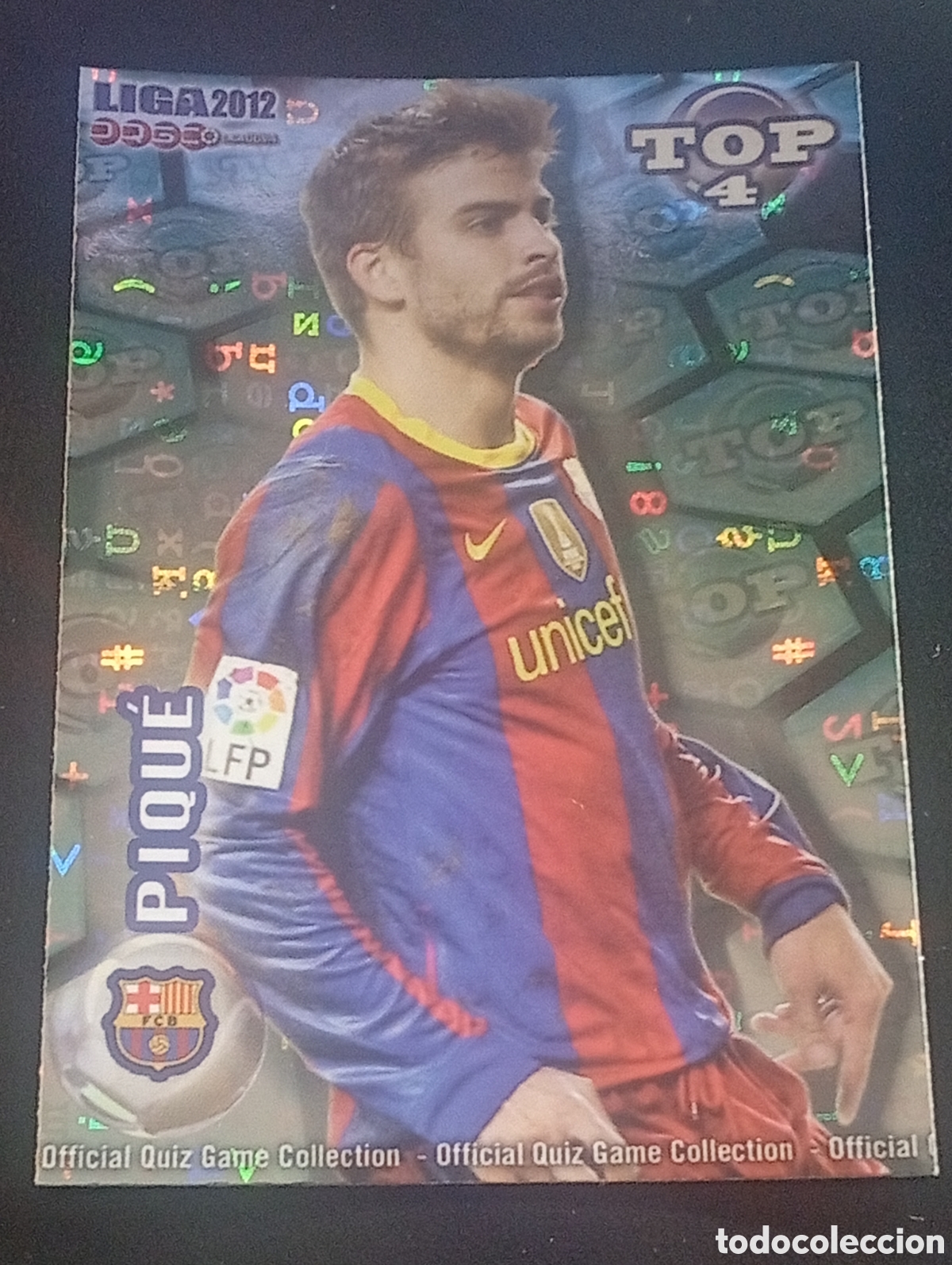 Cromos de f&uacute;tbol: 559 brillo letras PIQUE BARCELONA 2011 2012 11 12 CROMOS CARDS PANINI TOPPS MEGACRACKS ESPA&Ntilde;A SPAIN