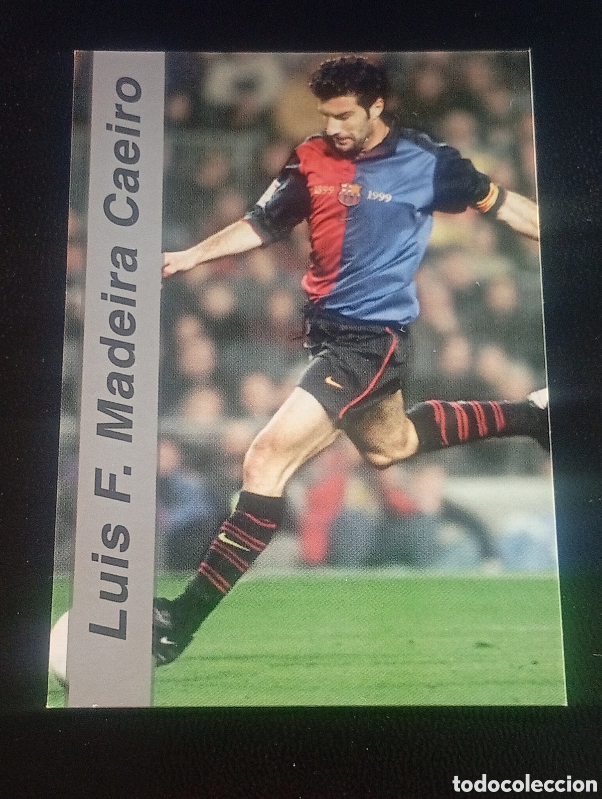 Cromos de f&uacute;tbol: 433 FIGO BARCELONA MUNDICROMO 1999 2000 CROMOS CARDS PANINI MEGACRACKS TOPPS PORTUGAL REAL MADRID