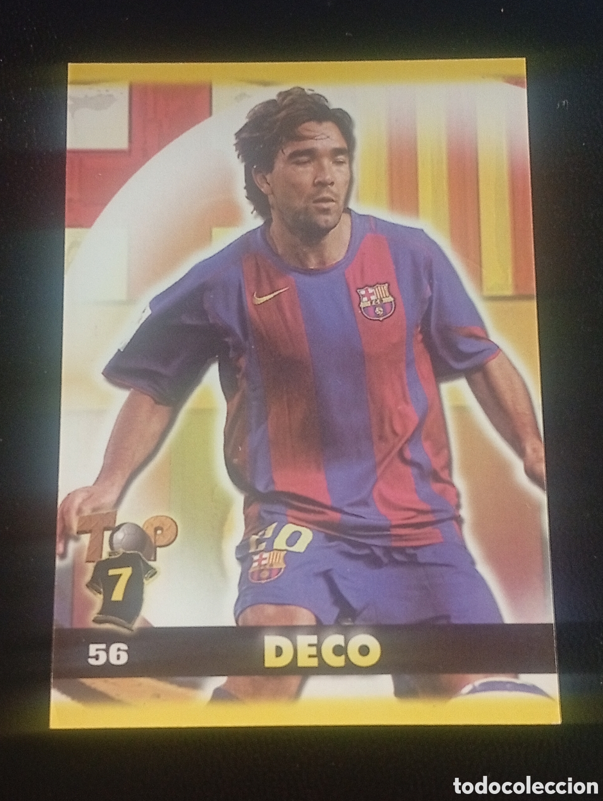 Cromos de f&uacute;tbol: 56 top 7 DECO BARCELONA MUNDICROMO 2004 2005 CROMOS CARDS Chelsea Portugal Porto Oporto