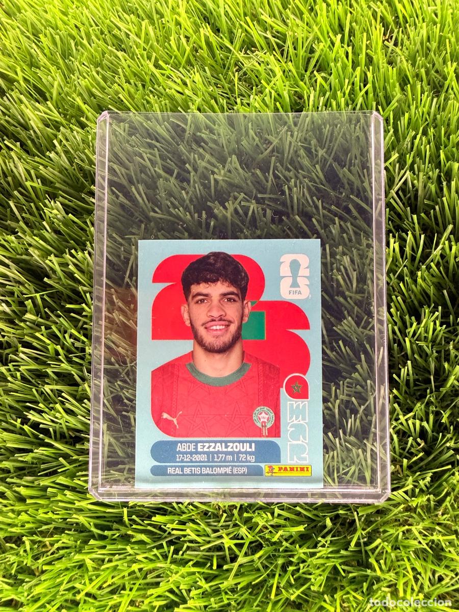 Cromos de f&uacute;tbol: N&ordm; MAR17 Abde Ezzalzouli Marruecos Mundial 2026 Stickers