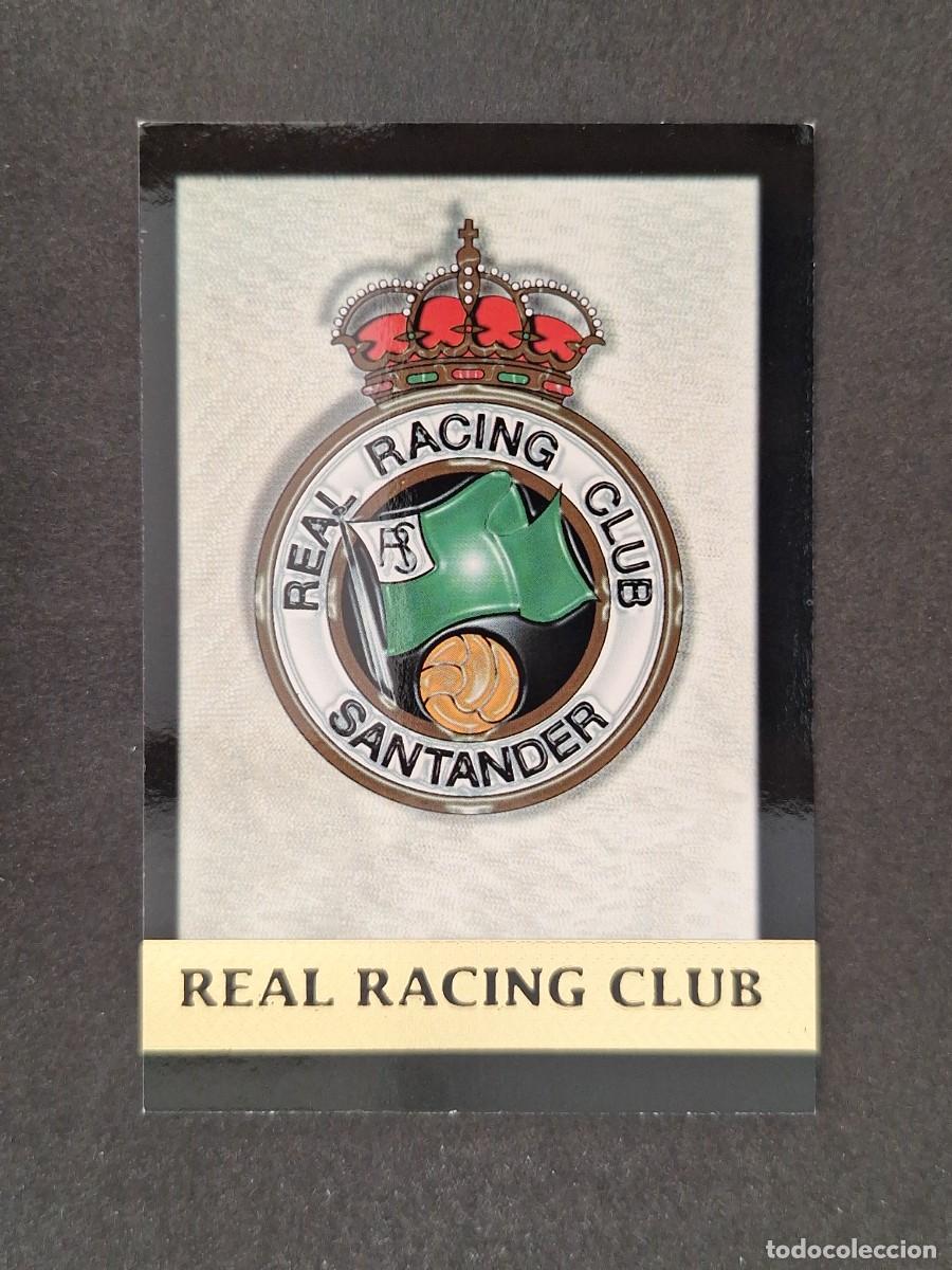 Cromos de f&uacute;tbol: L1 ESCUDO RACING DE SANTANDER 253 MUNDICROMO LAS FICHAS DE LA LIGA 2000 99 00