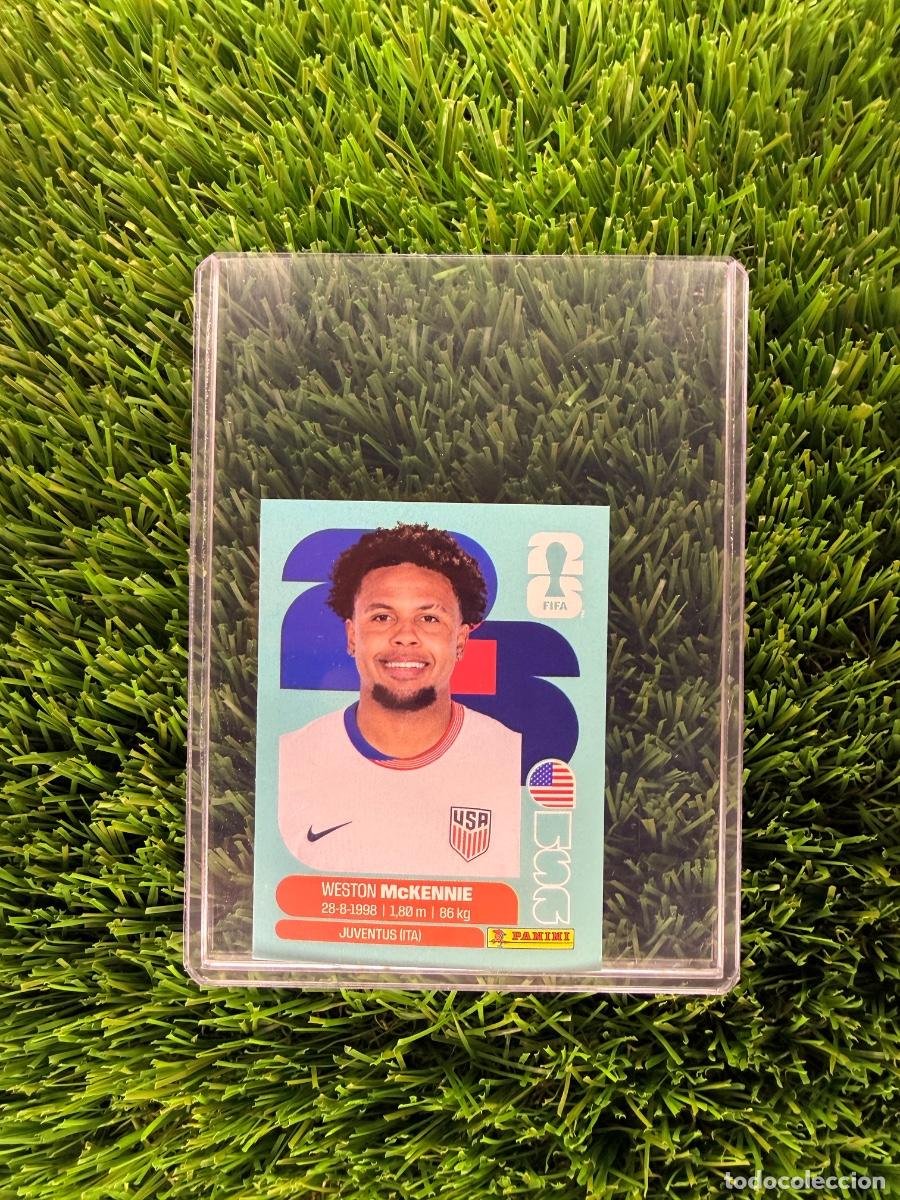Cromos de f&uacute;tbol: N&ordm; USA10 Weston McKennie Estados Unidos Mundial 2026 Stickers