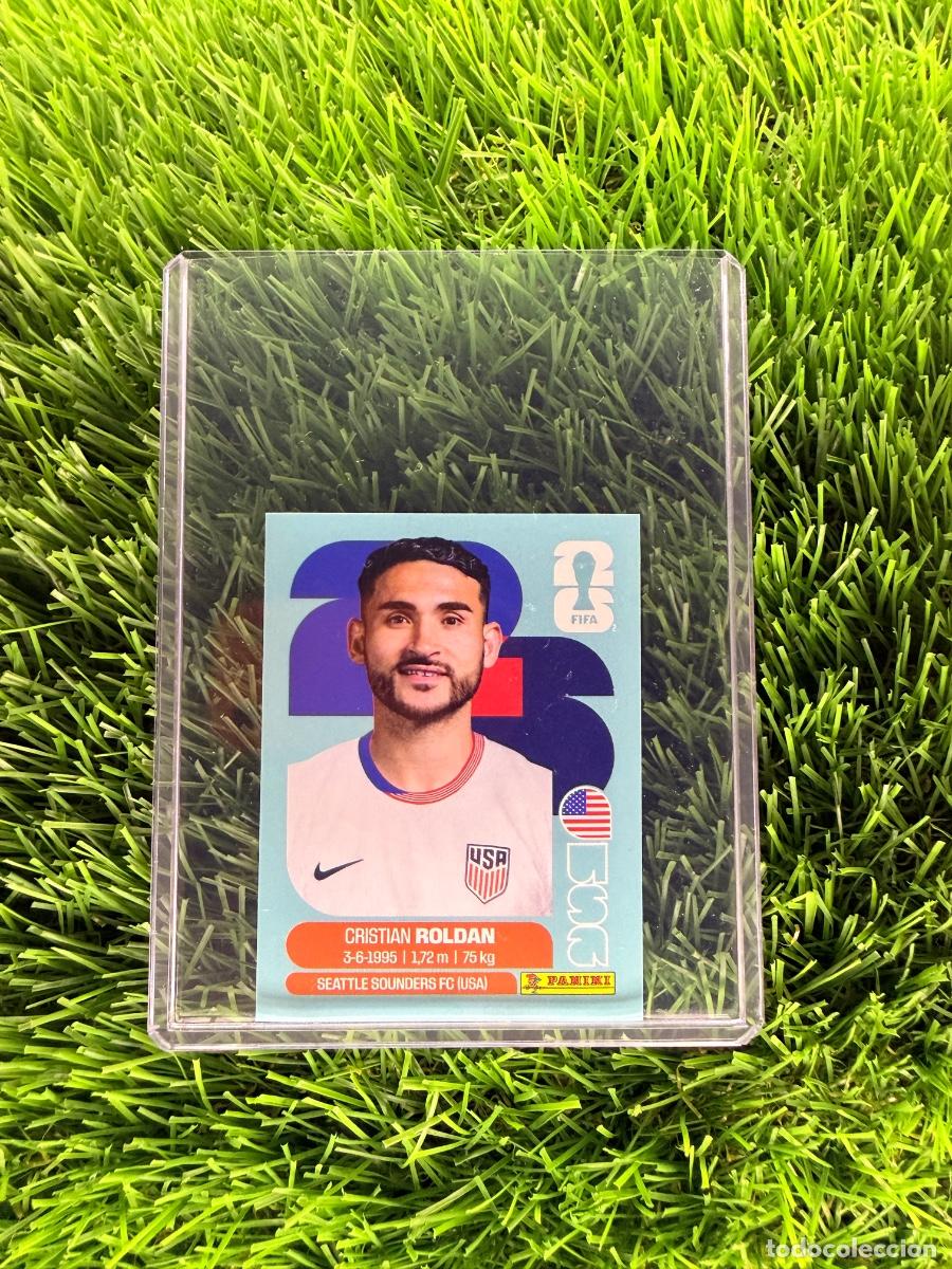 Cromos de f&uacute;tbol: N&ordm; USA11 Cristian Roldan Estados Unidos Mundial 2026 Stickers