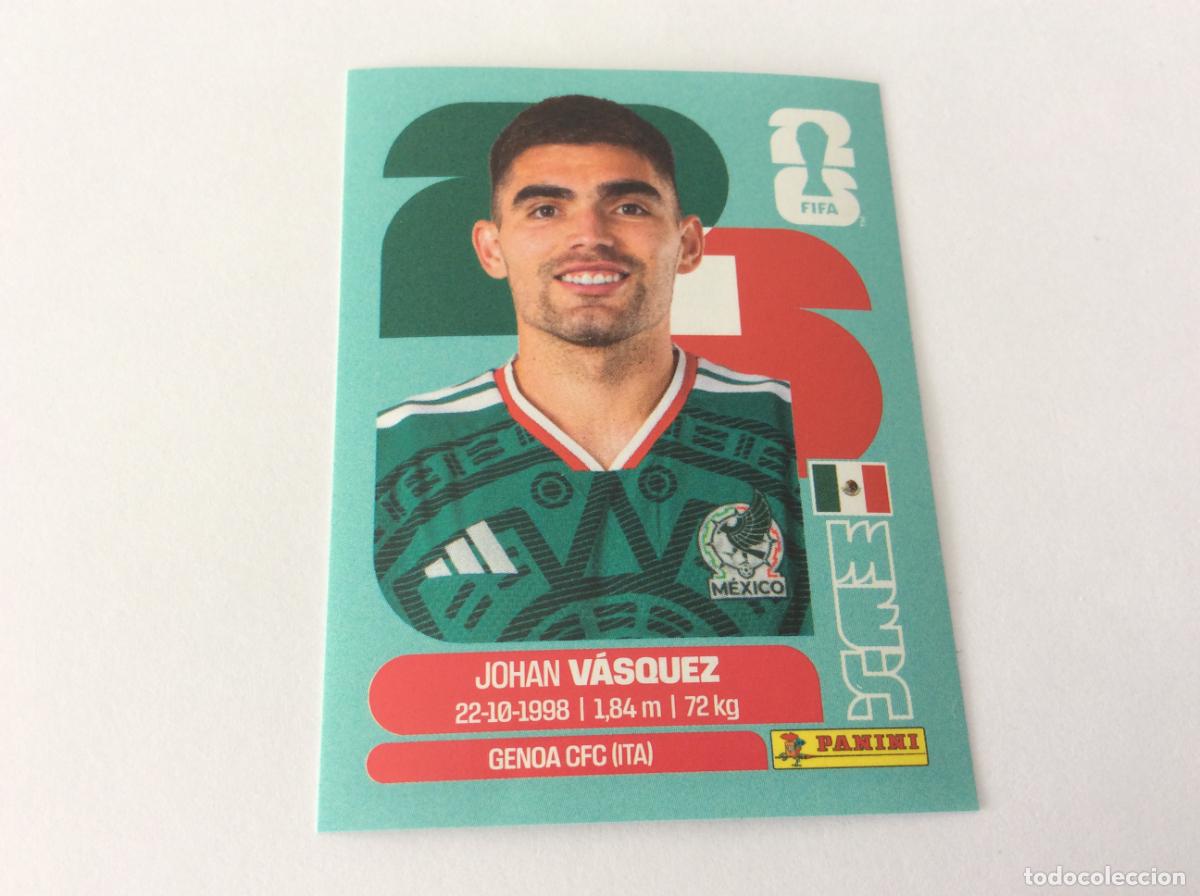 Cromos de f&uacute;tbol: MEX3 MEX 3 Johan Vasquez Mexico Sticker Cromo FIFA World Cup 2026 26 Panini Mundial