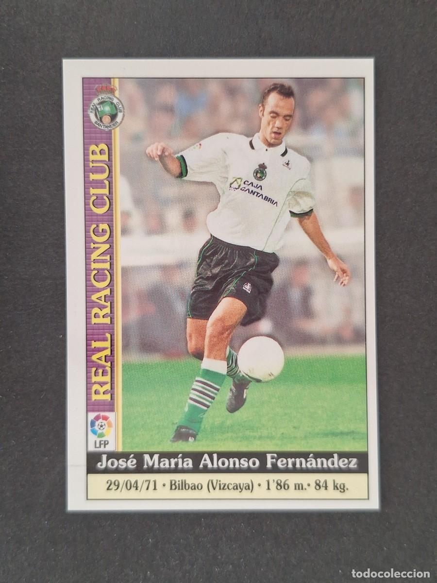 Cromos de f&uacute;tbol: L1 TXEMA RACING DE SANTANDER 260 MUNDICROMO LAS FICHAS DE LA LIGA 2000 99 00
