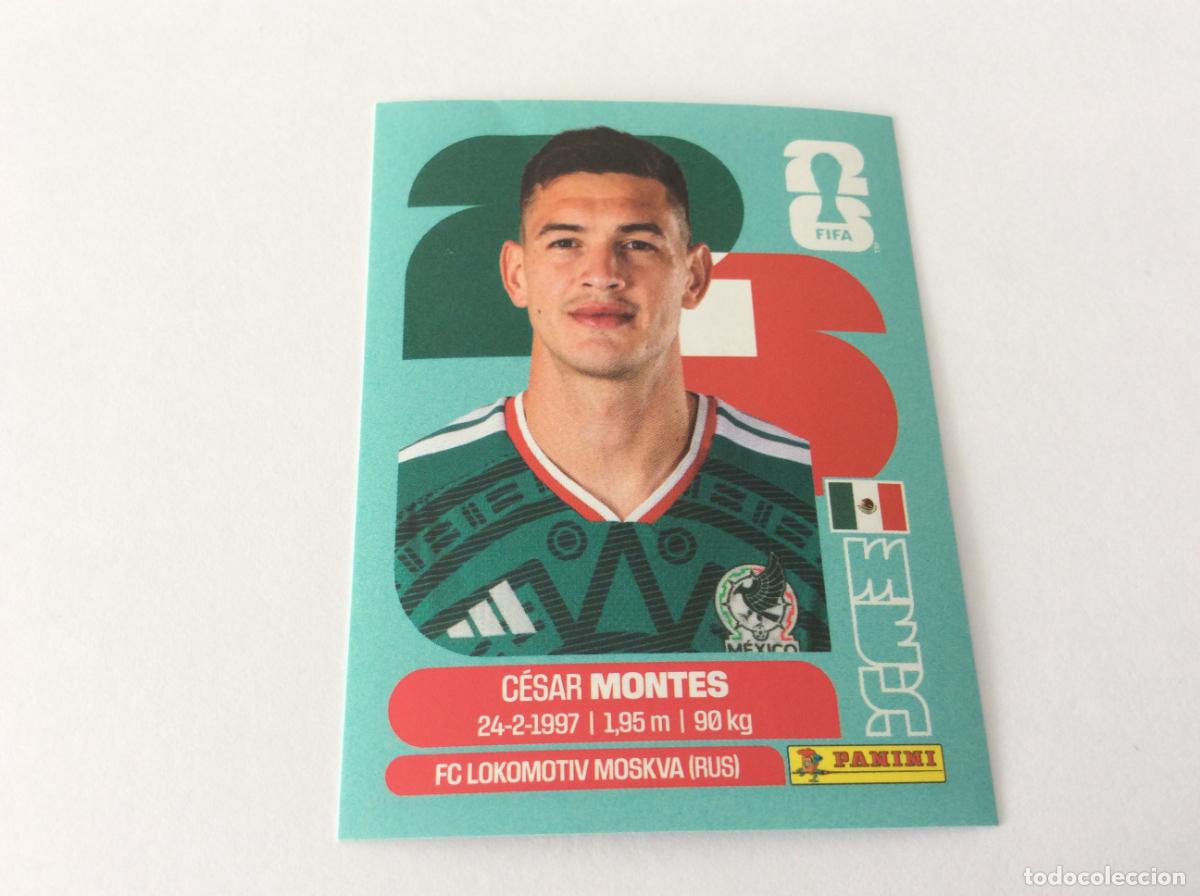 Cromos de f&uacute;tbol: MEX5 MEX 5 Cesar Montes Mexico Sticker Cromo FIFA World Cup 2026 26 Panini Mundial