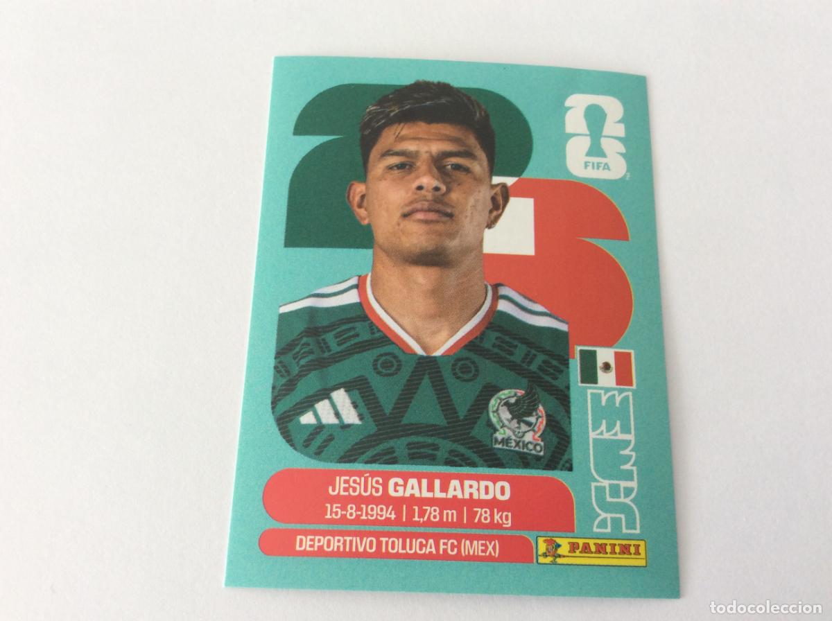 Cromos de f&uacute;tbol: MEX6 MEX 6 Jesus Gallardo Mexico Sticker Cromo FIFA World Cup 2026 26 Panini Mundial