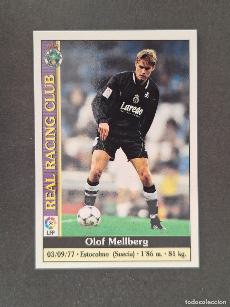 Cromos de f&uacute;tbol: L1 MELLBERG RACING DE SANTANDER 264 MUNDICROMO LAS FICHAS DE LA LIGA 2000 99 00