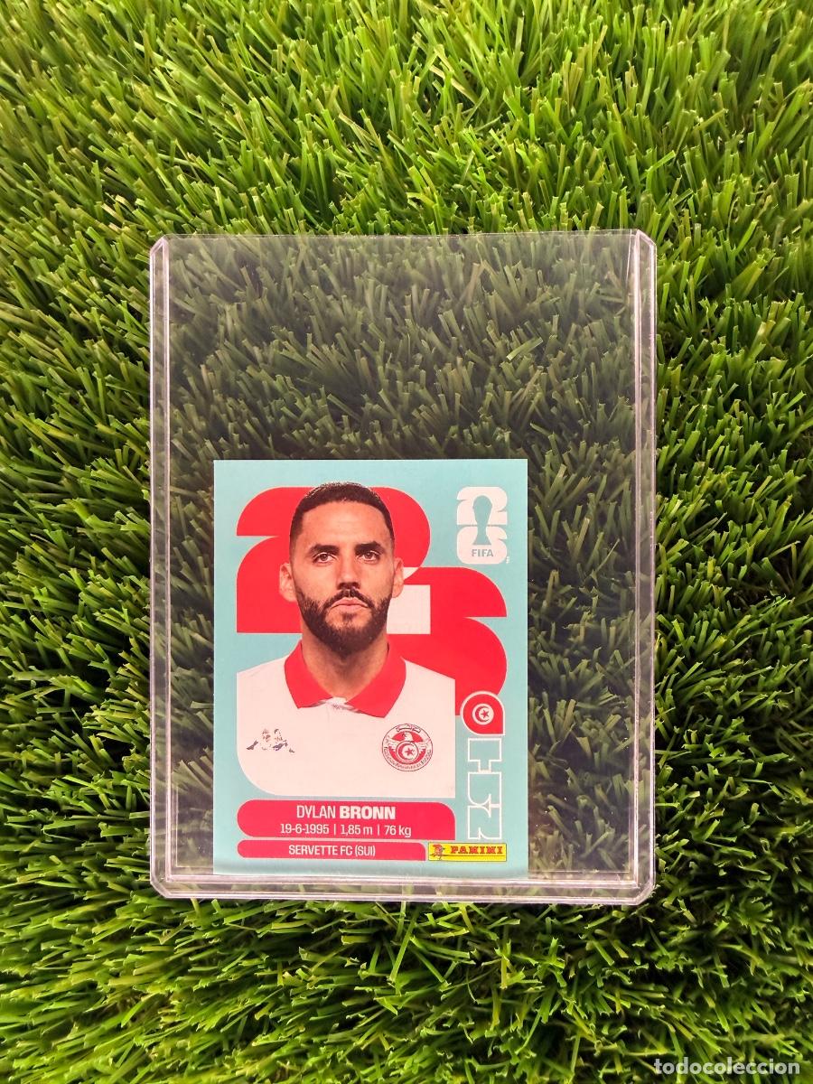Cromos de f&uacute;tbol: N&ordm; TUN8 Dylan Bronn T&uacute;nez Mundial 2026 Stickers