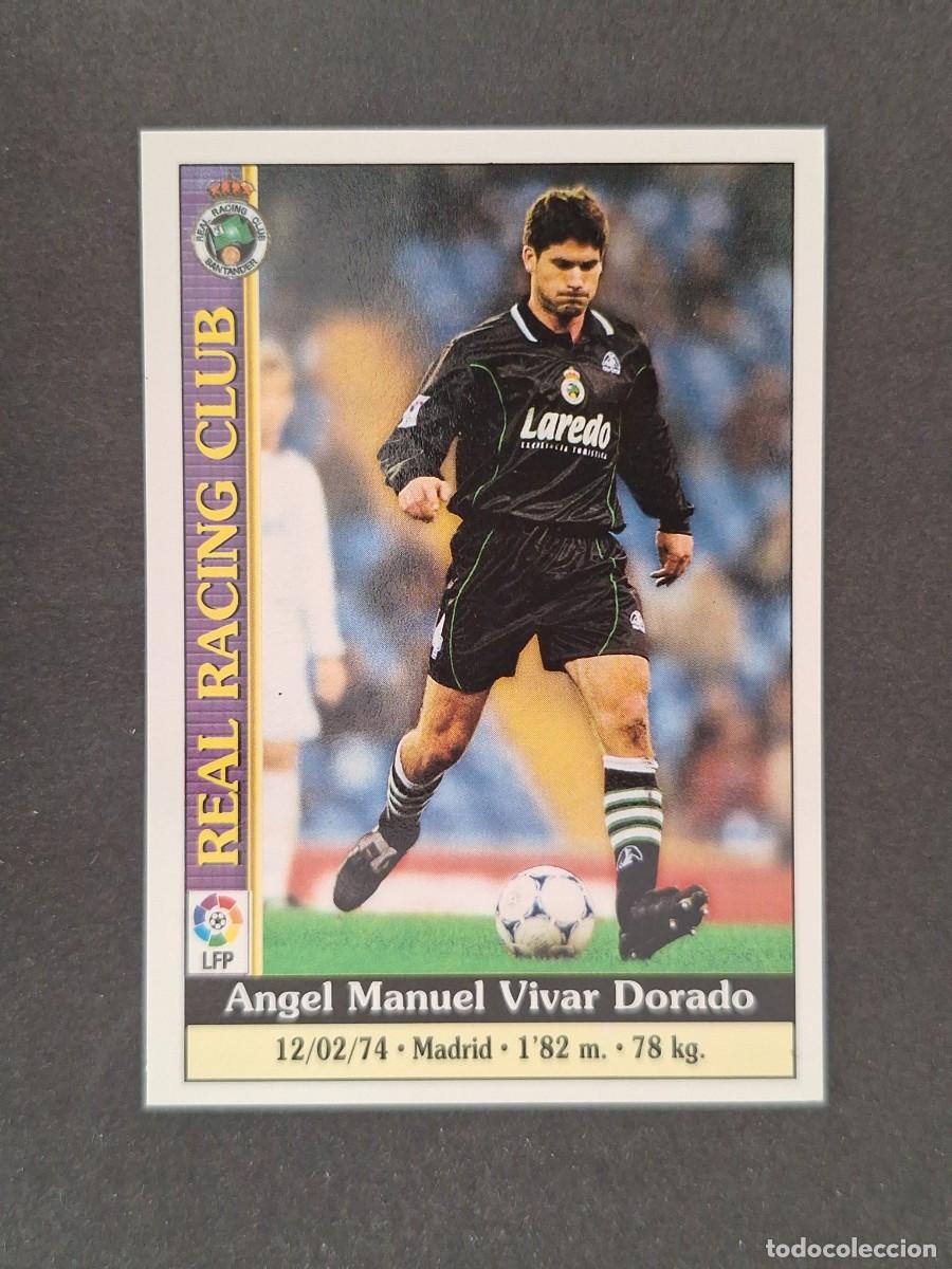 Cromos de f&uacute;tbol: L1 VIVAR DORADO RACING DE SANTANDER 268 MUNDICROMO LAS FICHAS DE LA LIGA 2000 99 00