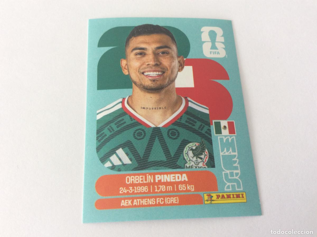 Cromos de f&uacute;tbol: MEX11 MEX 11 Orbelin Pineda Mexico Sticker Cromo FIFA World Cup 2026 26 Panini Mundial