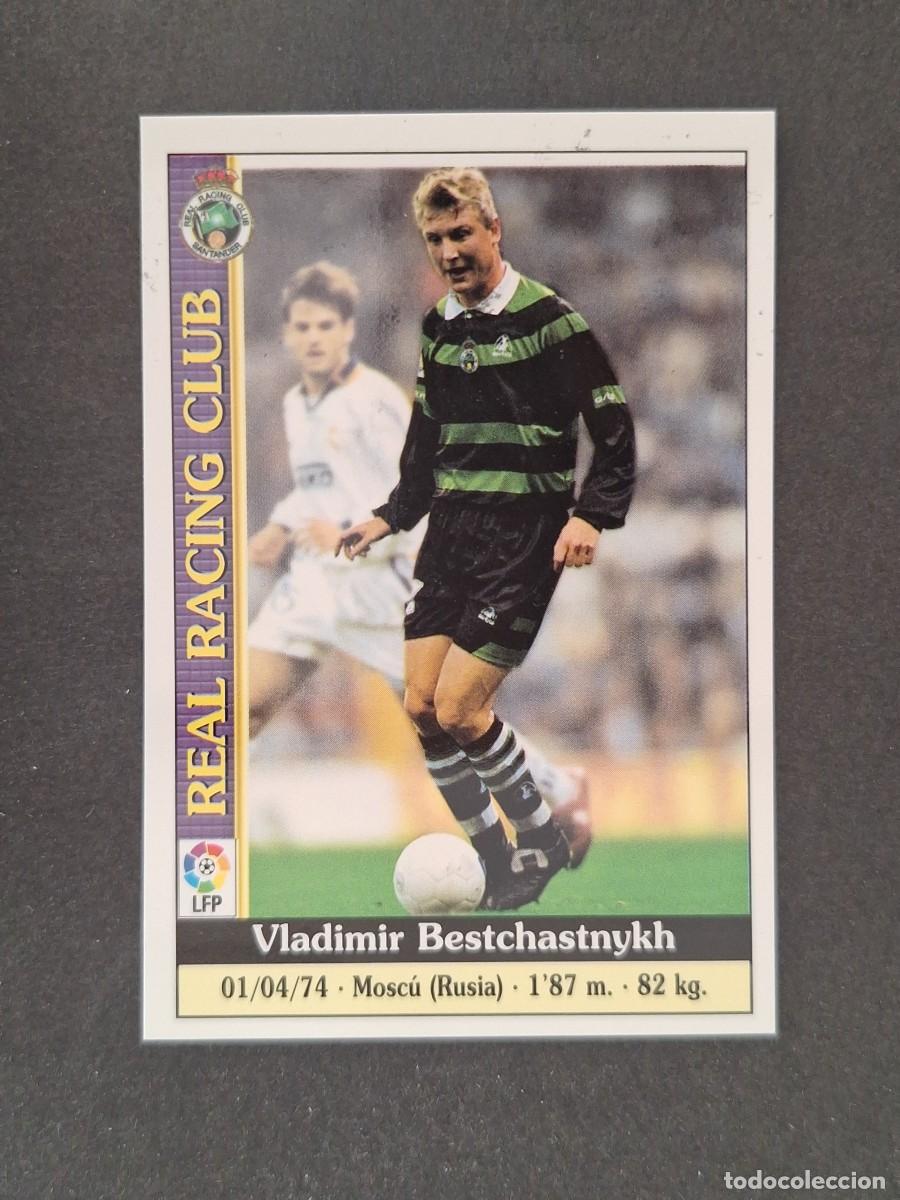 Cromos de f&uacute;tbol: L1 BESTCHASTNYKH RACING DE SANTANDER 269 MUNDICROMO LAS FICHAS DE LA LIGA 2000 99 00