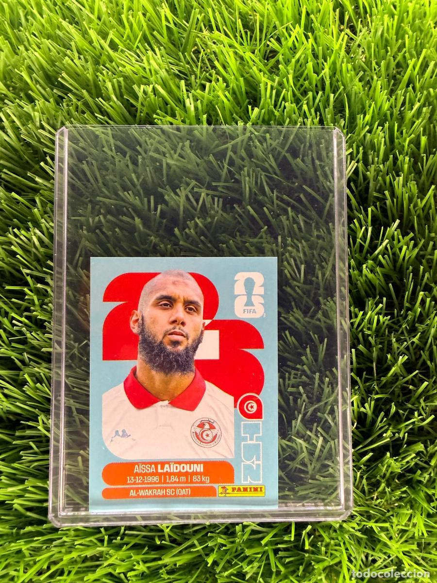 Cromos de f&uacute;tbol: N&ordm; TUN10 Aissa Laidouni T&uacute;nez Mundial 2026 Stickers