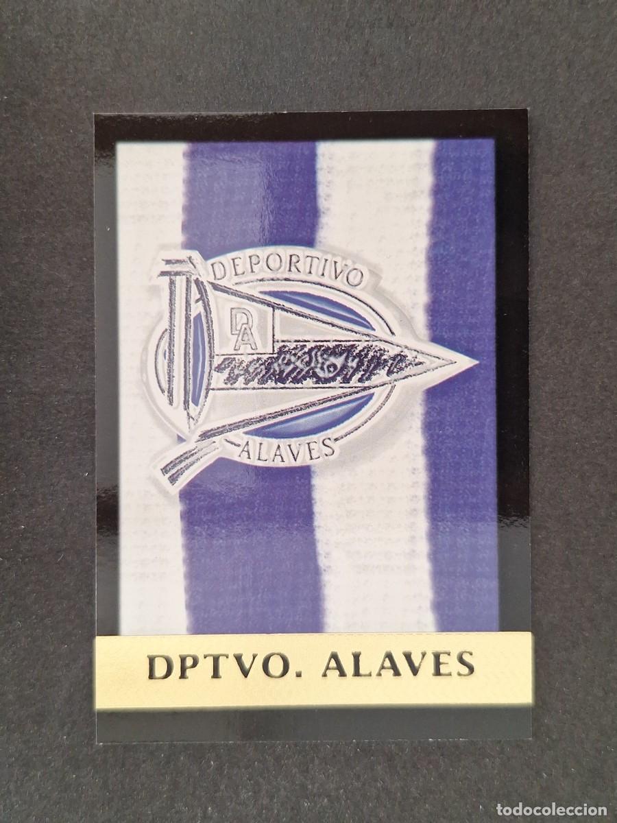 Cromos de f&uacute;tbol: L1 ESCUDO DEPORTIVO ALAVES 271 MUNDICROMO LAS FICHAS DE LA LIGA 2000 99 00