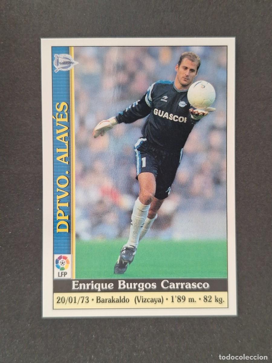Cromos de f&uacute;tbol: L1 KIKE DEPORTIVO ALAVES 273 MUNDICROMO LAS FICHAS DE LA LIGA 2000 99 00