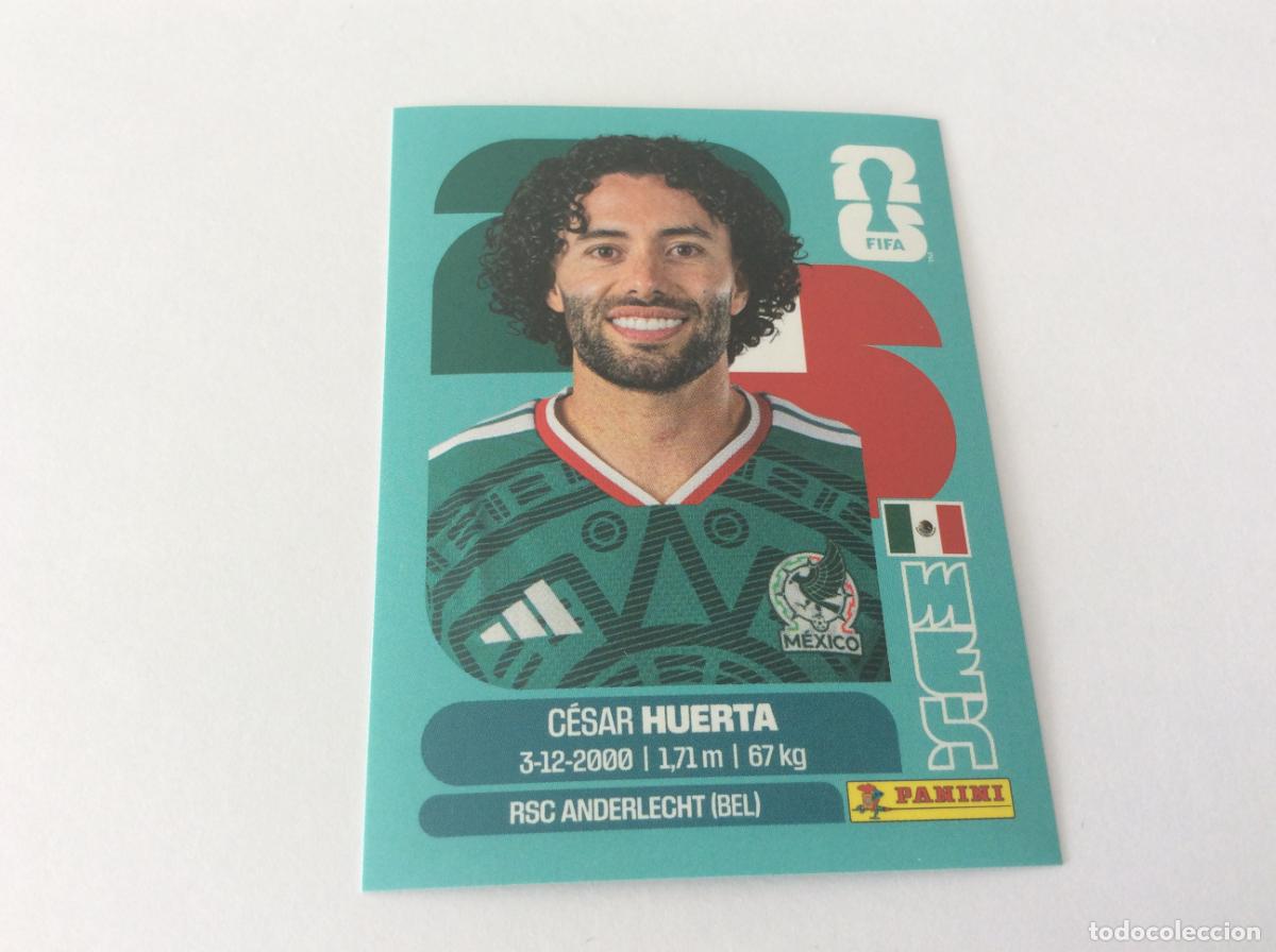 Cromos de f&uacute;tbol: MEX20 MEX 20 Cesar Huerta Mexico Sticker Cromo FIFA World Cup 2026 26 Panini Mundial