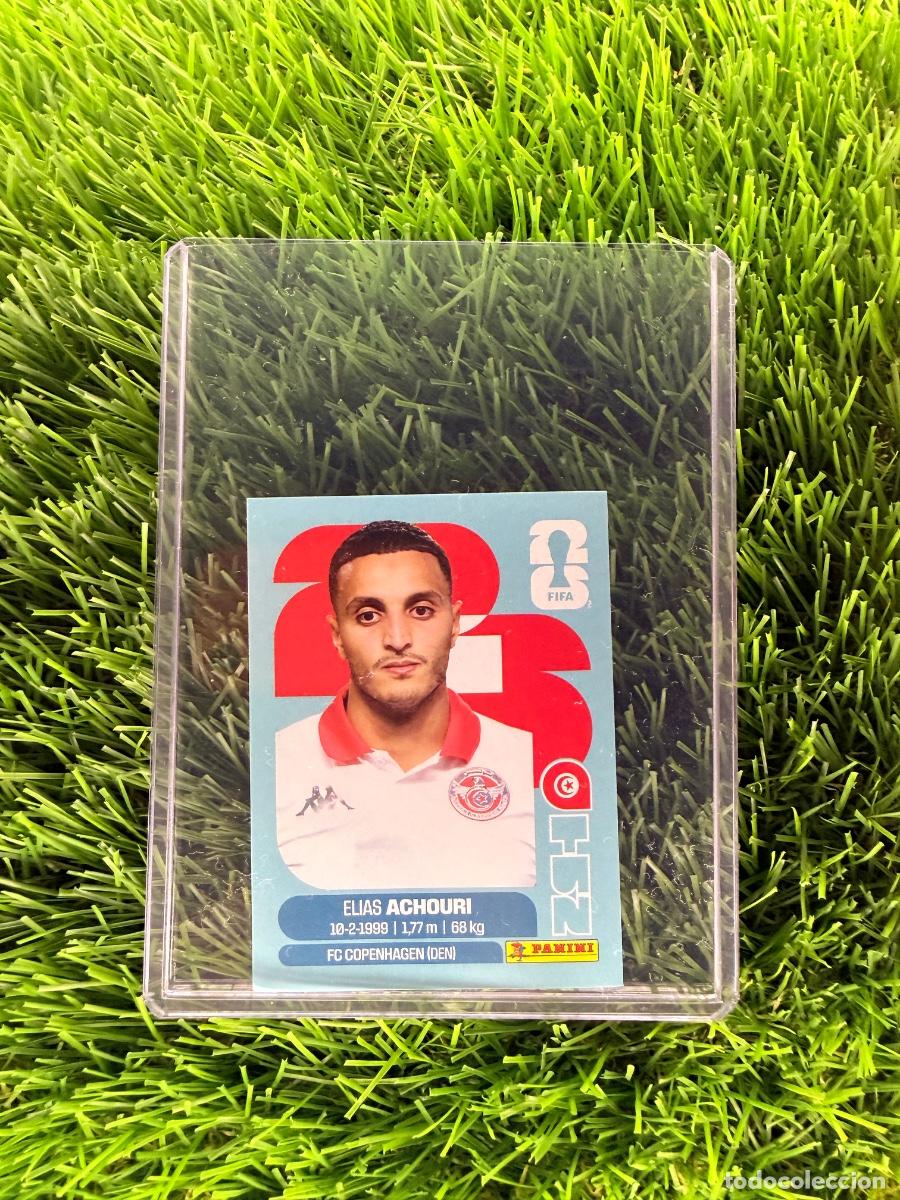 Cromos de f&uacute;tbol: N&ordm; TUN15 Elias Achouri T&uacute;nez Mundial 2026 Stickers