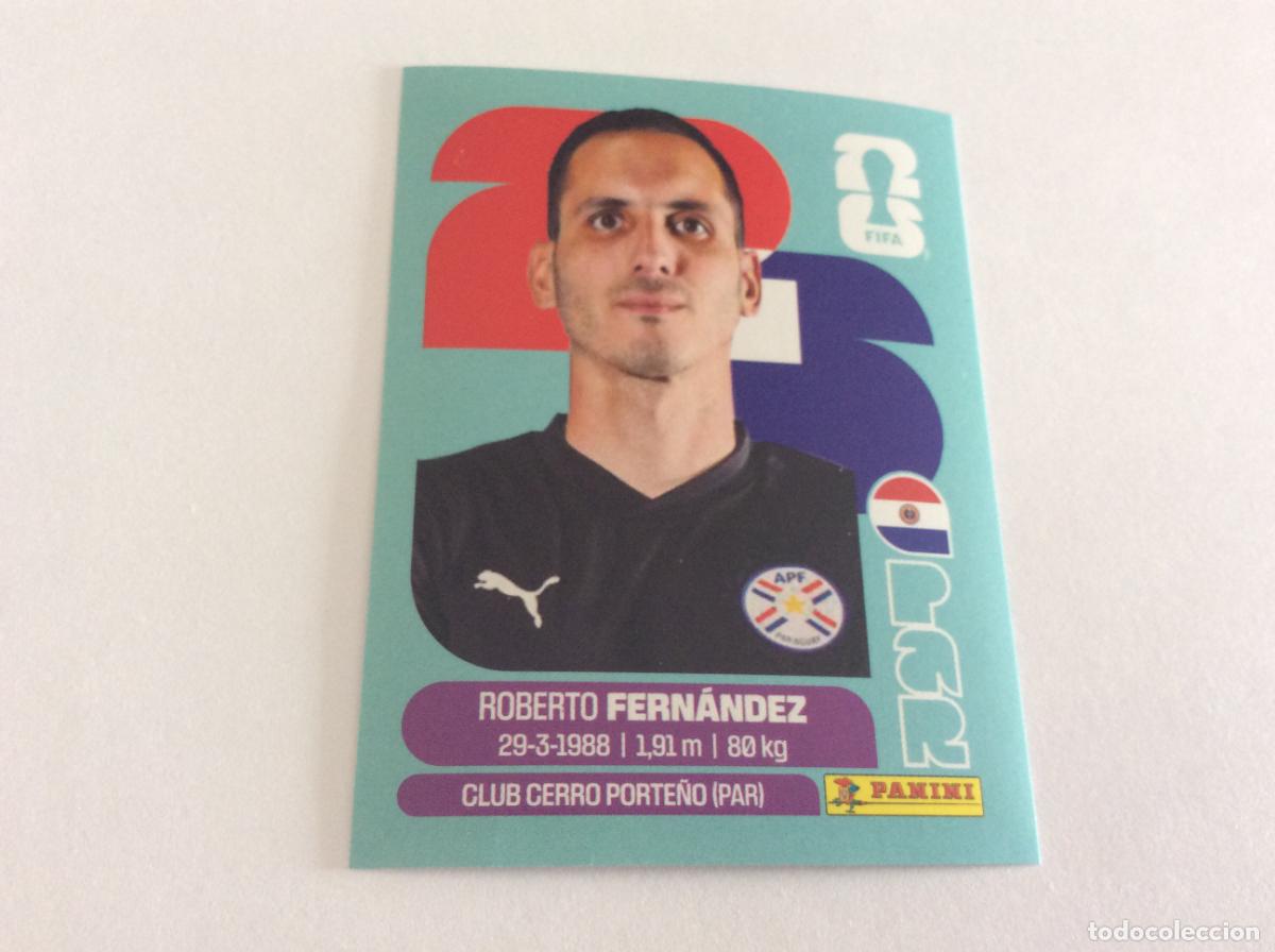 Cromos de f&uacute;tbol: PAR2 PAR 2 Roberto Fernandez Paraguay Sticker Cromo FIFA World Cup 2026 26 Panini Mundial