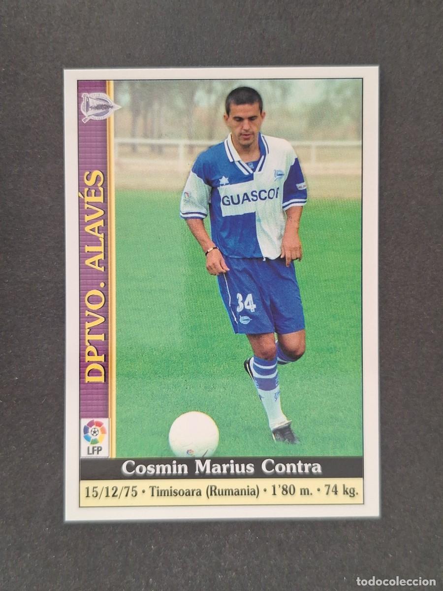 Cromos de f&uacute;tbol: L1 CONTRA DEPORTIVO ALAVES 282 MUNDICROMO LAS FICHAS DE LA LIGA 2000 99 00