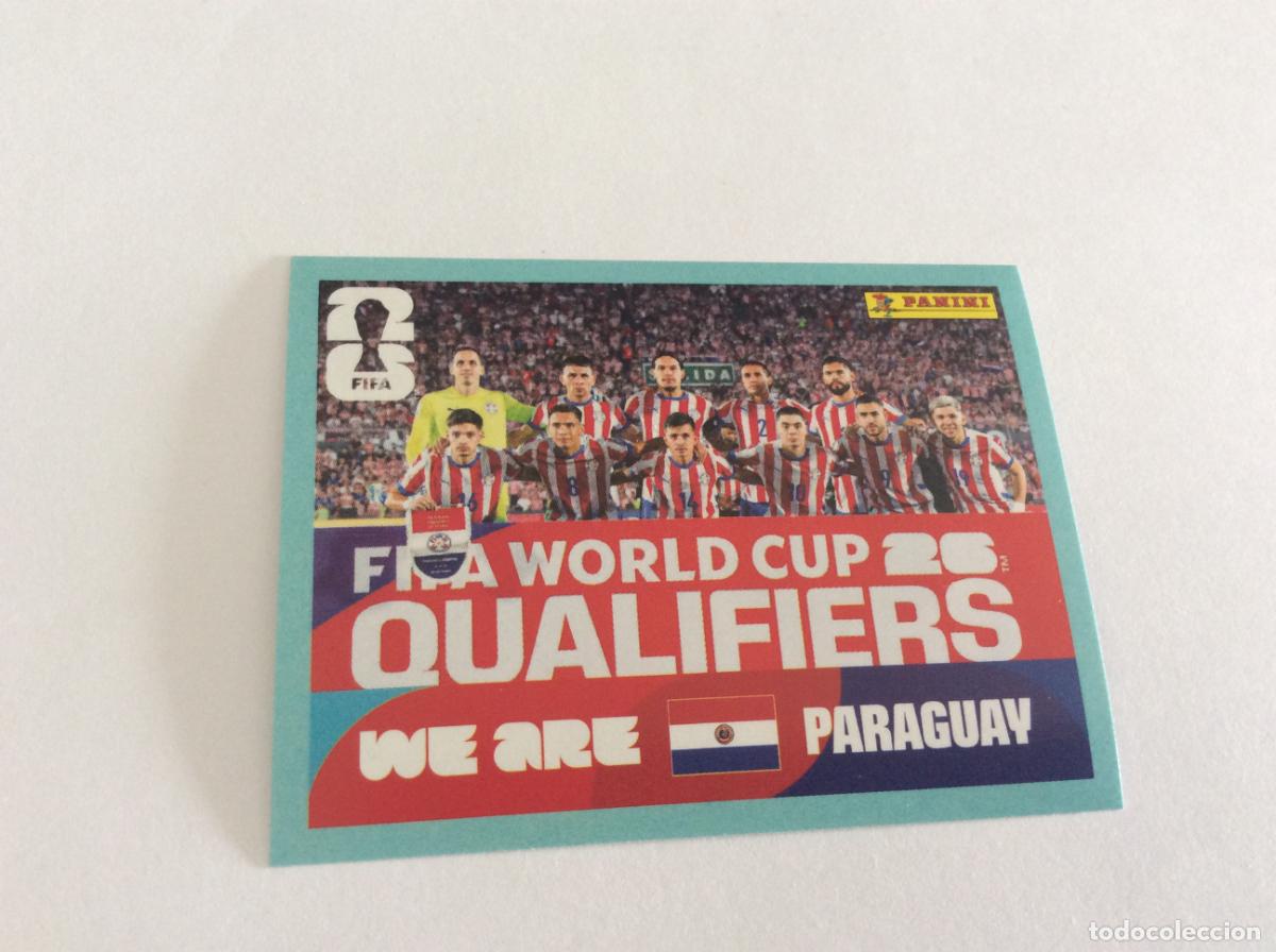 Cromos de f&uacute;tbol: PAR13 PAR 13 Equipo Paraguay Sticker Cromo FIFA World Cup 2026 26 Panini Mundial