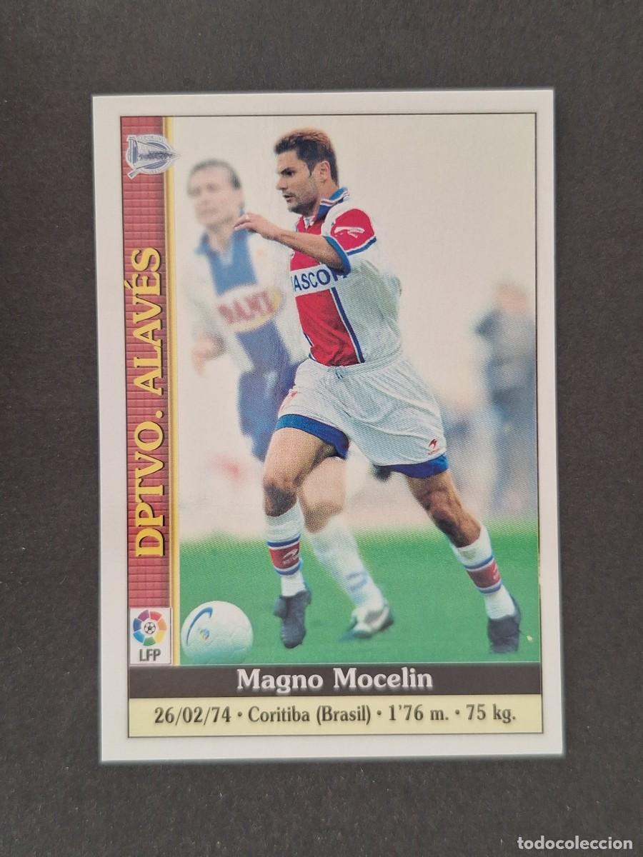 Cromos de f&uacute;tbol: L1 MAGNO DEPORTIVO ALAVES 284 MUNDICROMO LAS FICHAS DE LA LIGA 2000 99 00