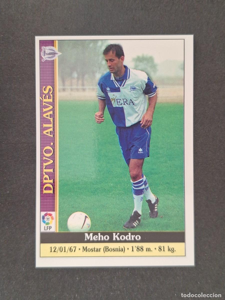 Cromos de f&uacute;tbol: L1 KODRO DEPORTIVO ALAVES 286 MUNDICROMO LAS FICHAS DE LA LIGA 2000 99 00