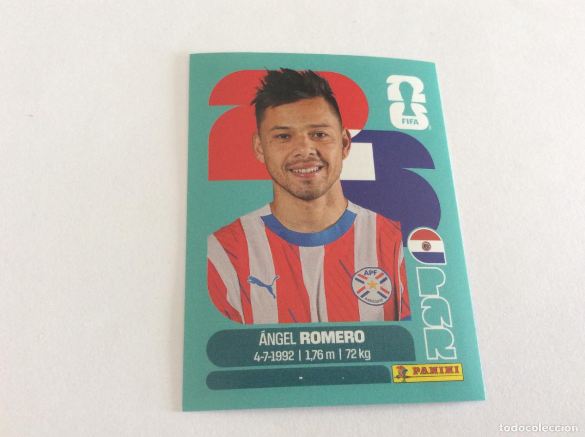 Cromos de f&uacute;tbol: PAR19 PAR 19 Angel Romero Paraguay Sticker Cromo FIFA World Cup 2026 26 Panini Mundial