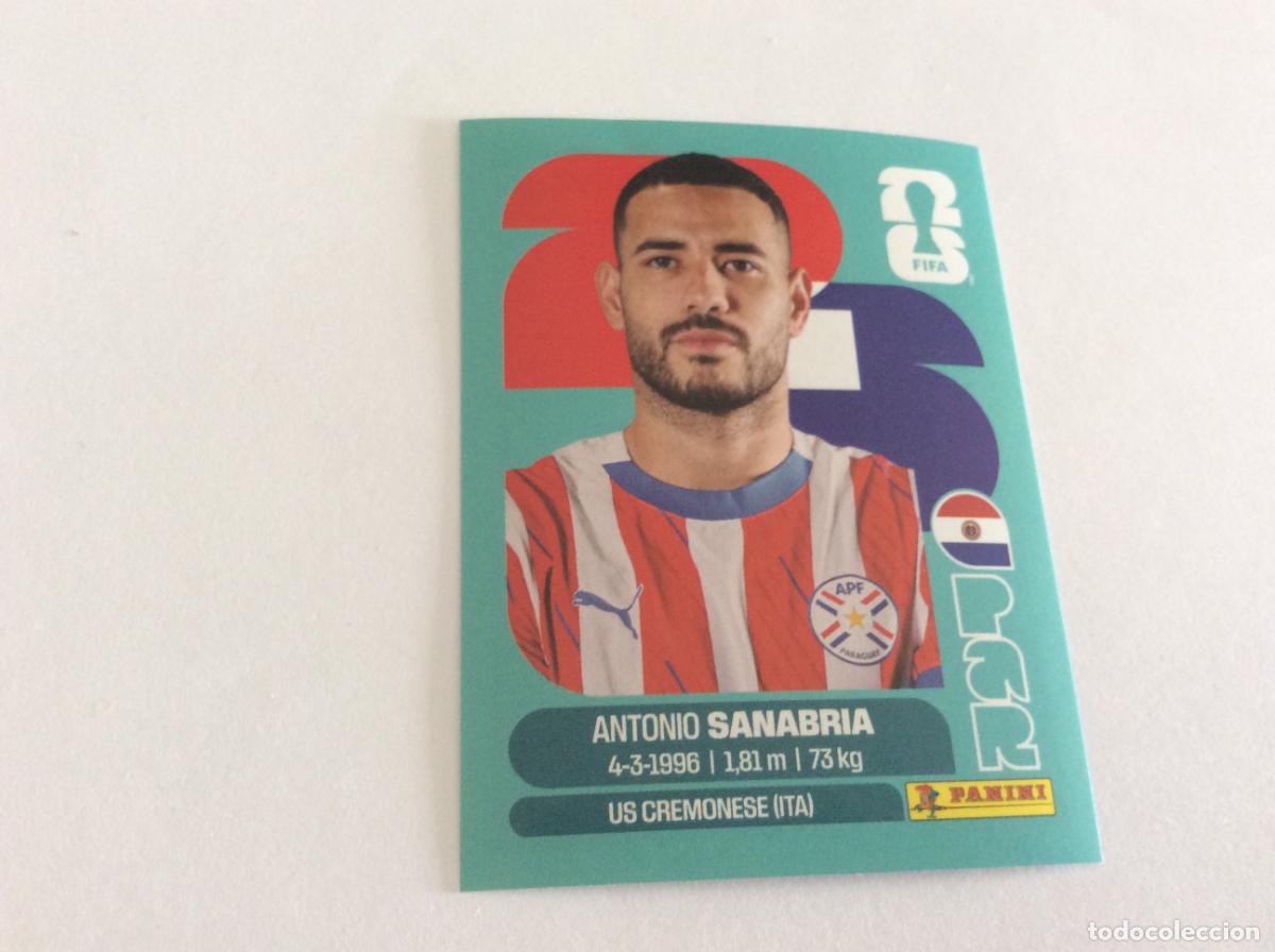 Cromos de f&uacute;tbol: PAR20 PAR 20 Antonio Sanabria Paraguay Sticker Cromo FIFA World Cup 2026 26 Panini Mundial