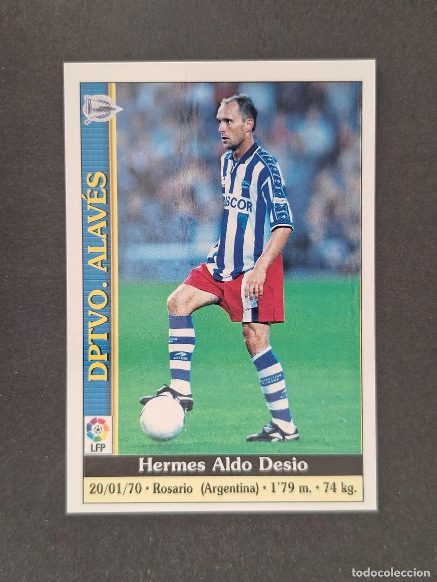 Cromos de f&uacute;tbol: L1 DESIO DEPORTIVO ALAVES 288 MUNDICROMO LAS FICHAS DE LA LIGA 2000 99 00
