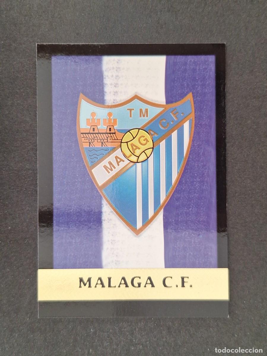 Cromos de f&uacute;tbol: L1 ESCUDO MALAGA C. F. 289 MUNDICROMO LAS FICHAS DE LA LIGA 2000 99 00